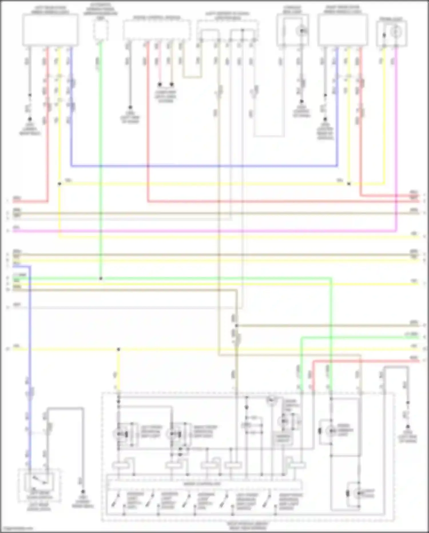 Wiring diagram yel for Acura TLX II (2020-2024) (122 of 141)