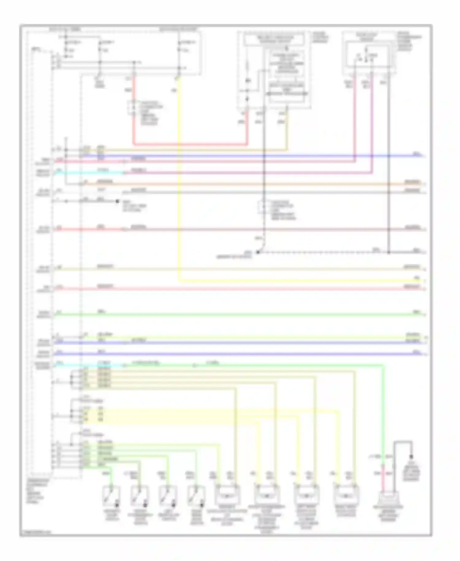 TSX Acura I (2003-2008): Forced entry circuit (1 of 2)