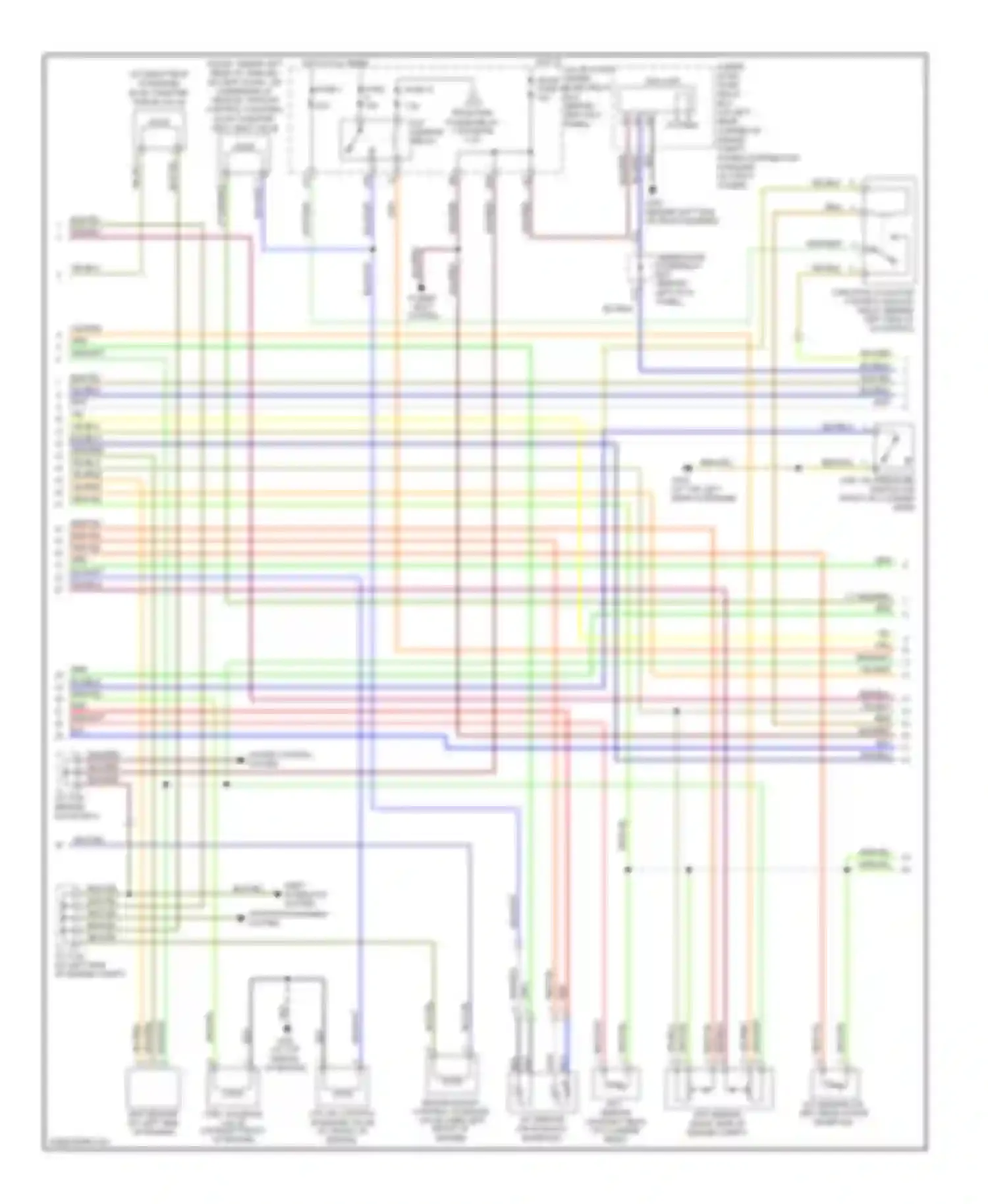 TSX Acura I (2003-2008): Wiring diagram engine performance 2.4l (2 of 4)