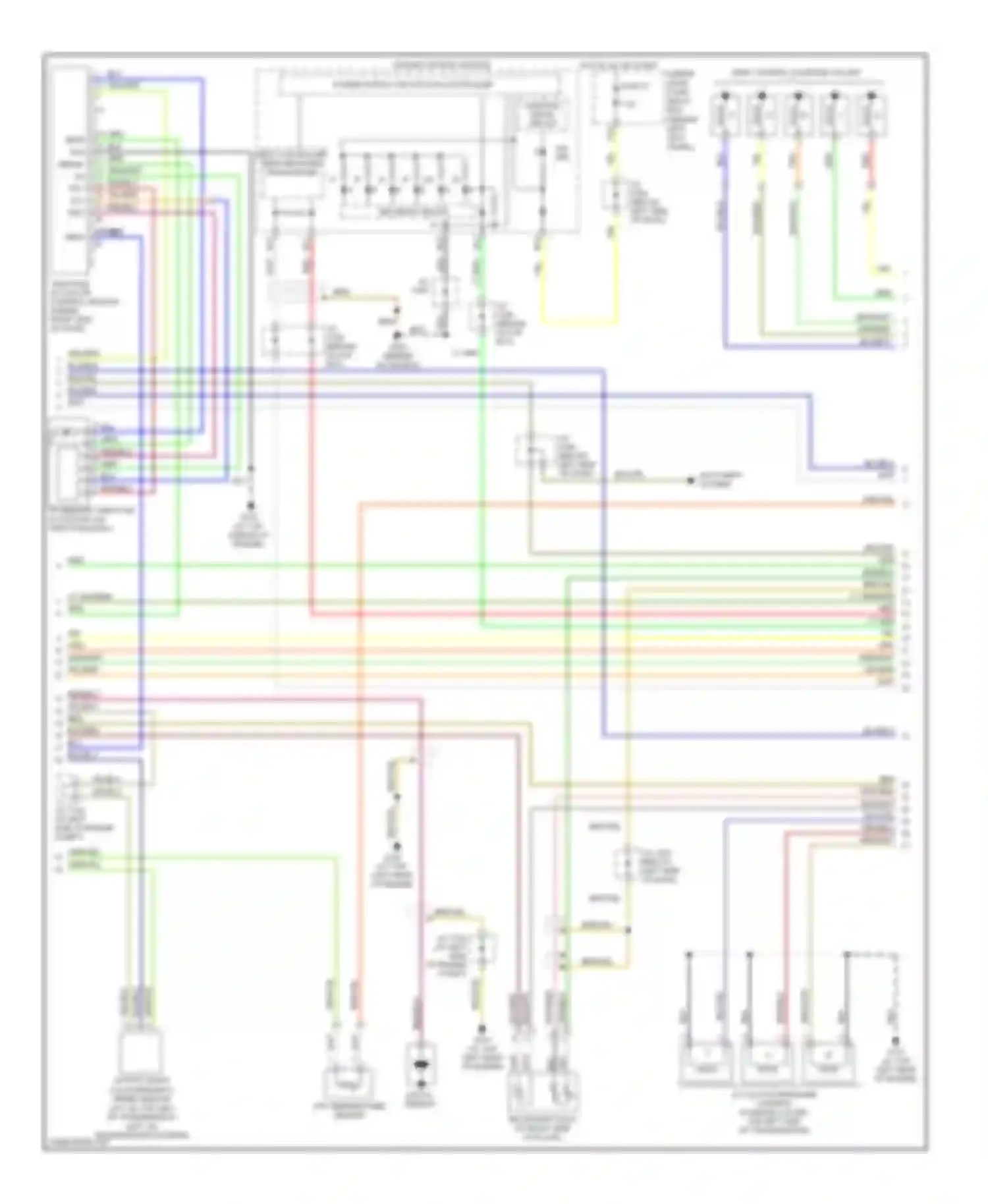 TSX Acura I (2003-2008): Wiring diagram engine performance 2.4l (3 of 4)