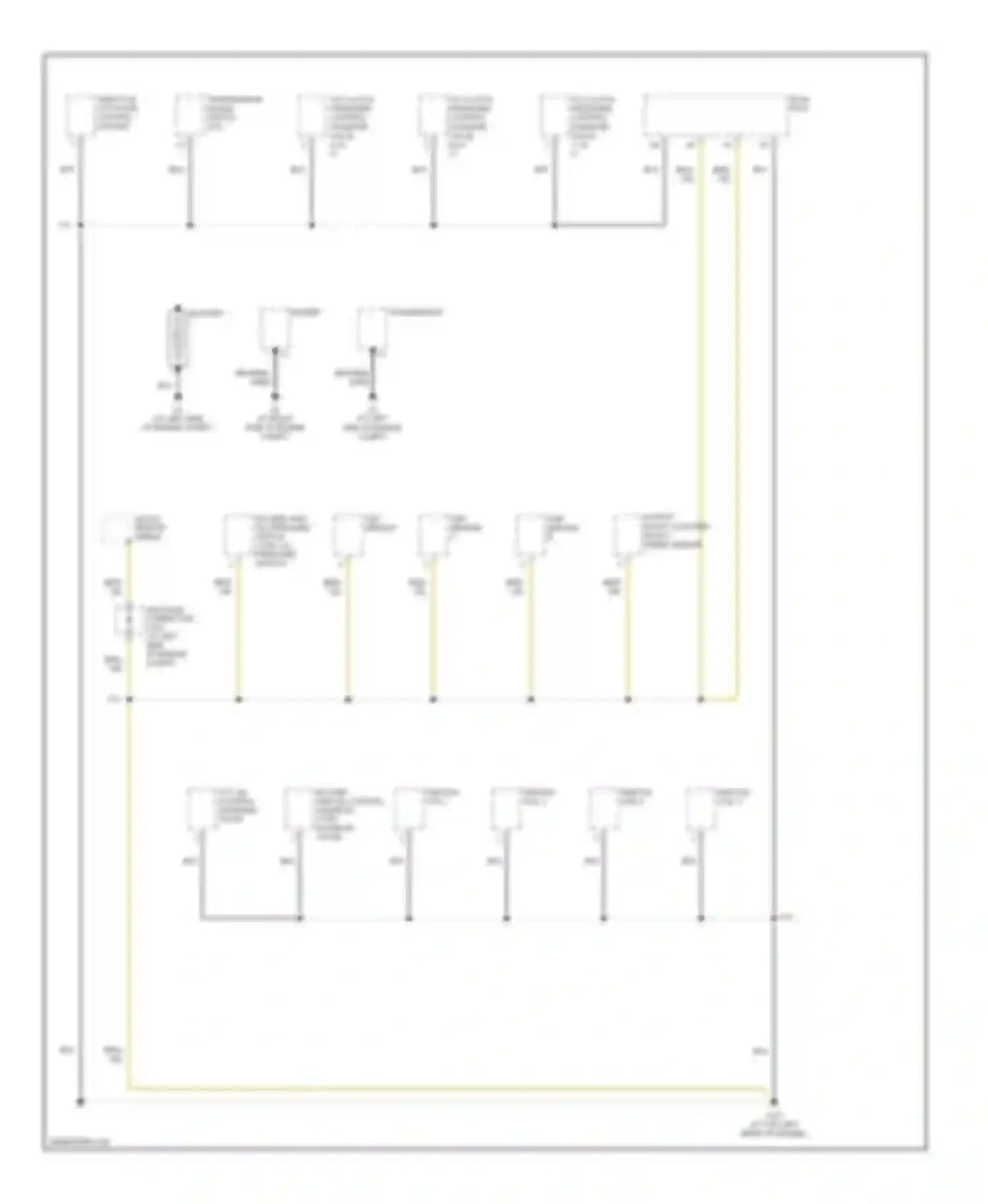 TSX Acura I (2003-2008): Ground distribution circuit (1 of 4)