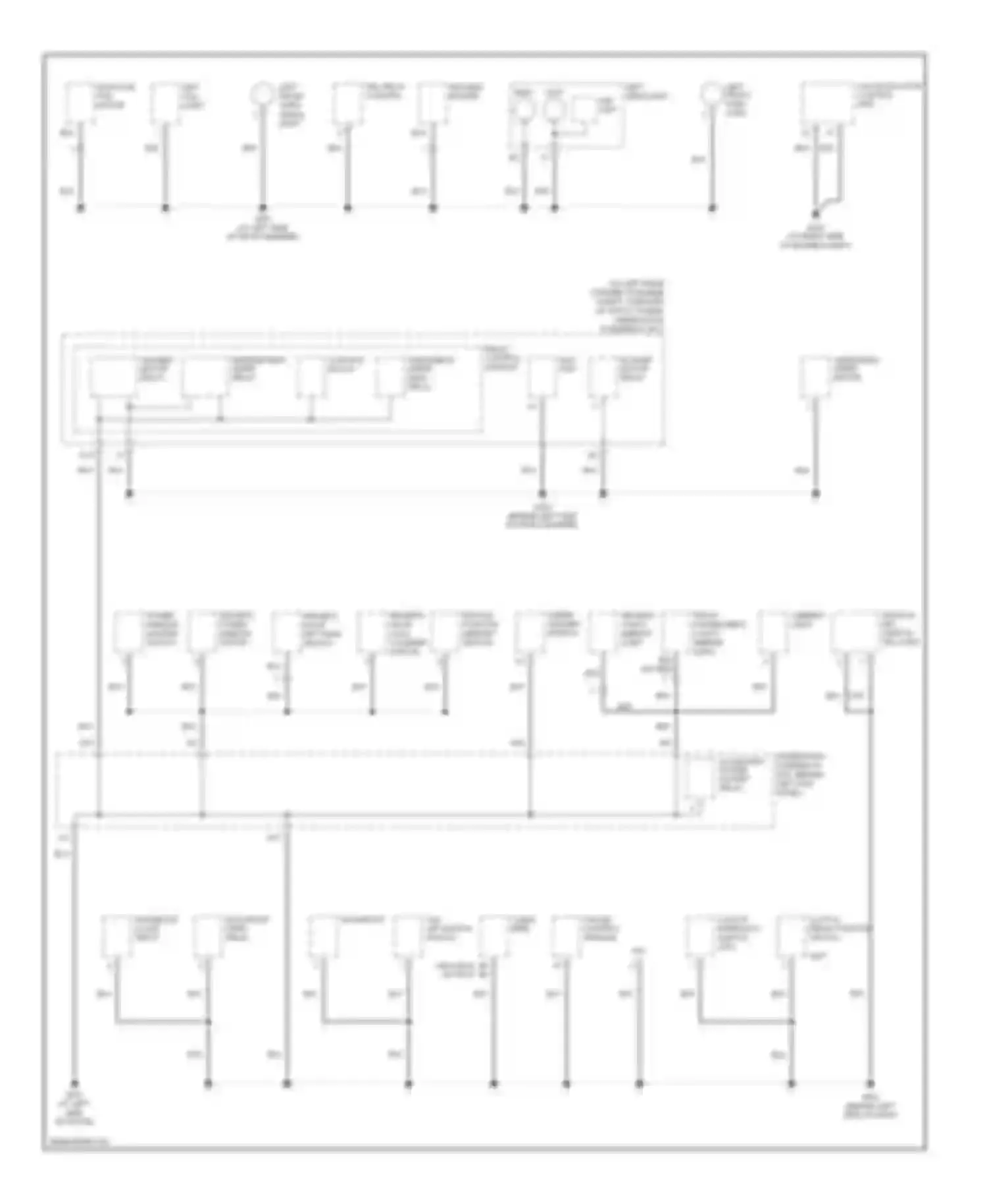 TSX Acura I (2003-2008): Ground distribution circuit (2 of 4)