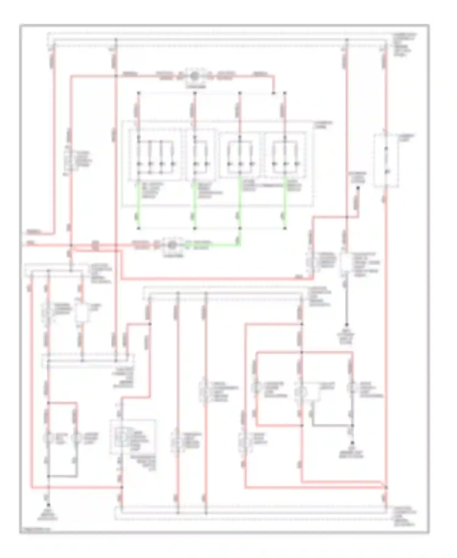 TSX Acura I (2003-2008): Instrument illumination circuit (2 of 2)