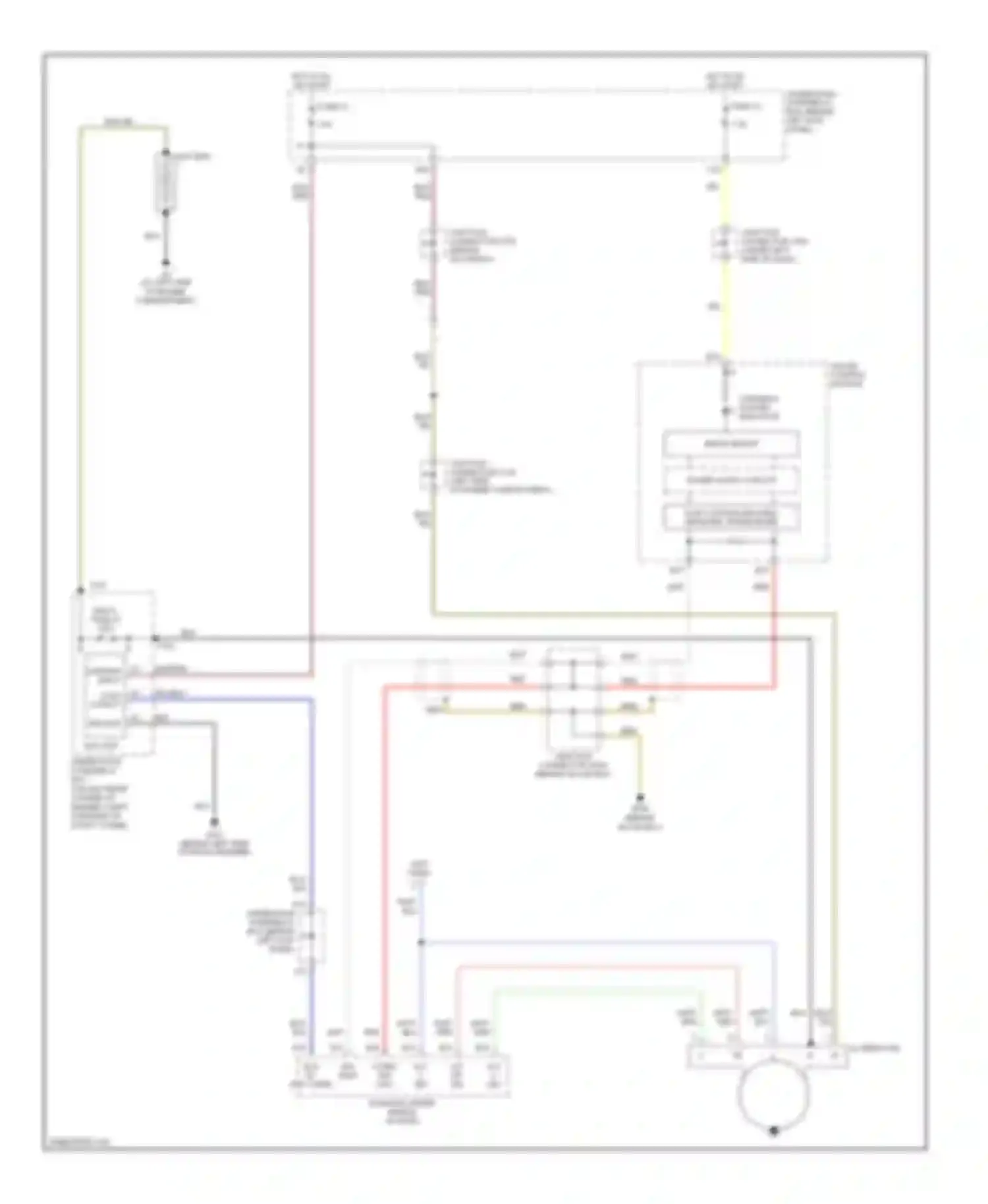 TSX Acura I (2003-2008): Charging circuit