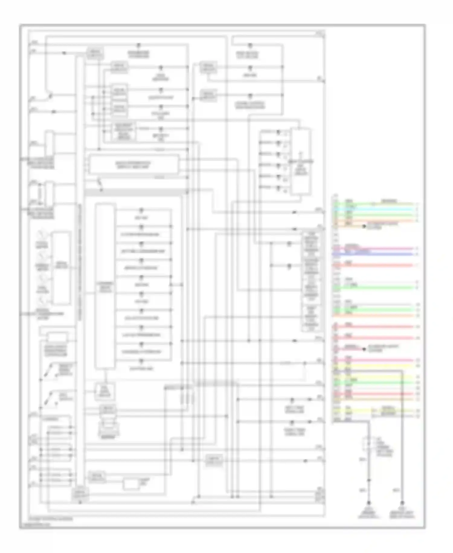 Wiring diagram a/t gear position ind drive circuit for Acura TSX I (2003-2008) (1 of 1)