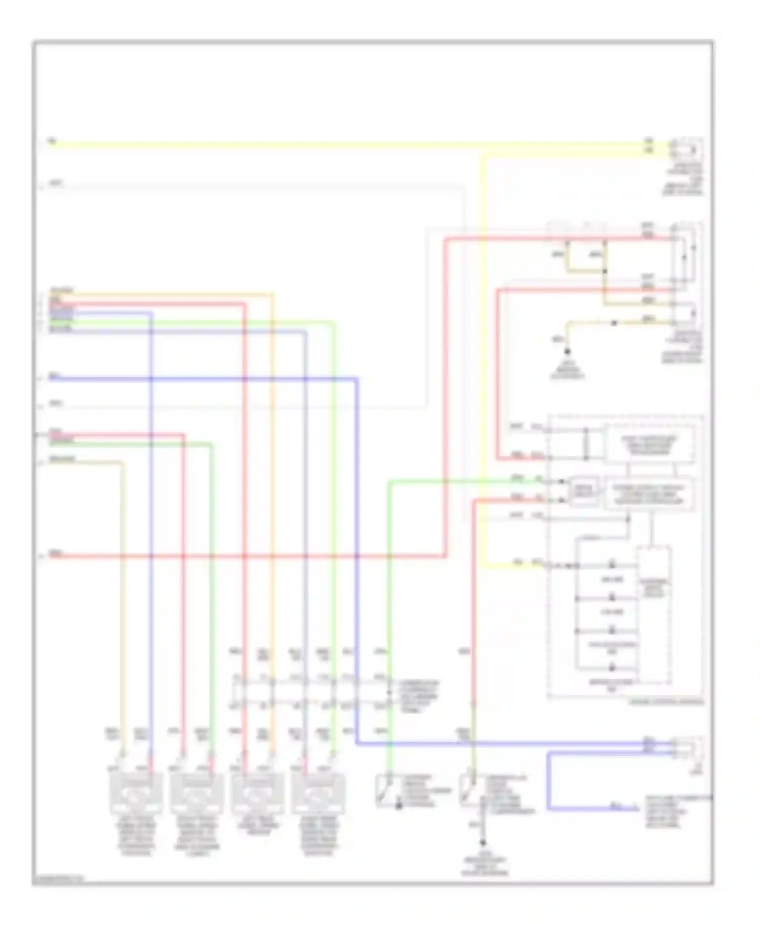 Wiring diagram drive circuit for Acura TSX I (2003-2008) (1 of 8)