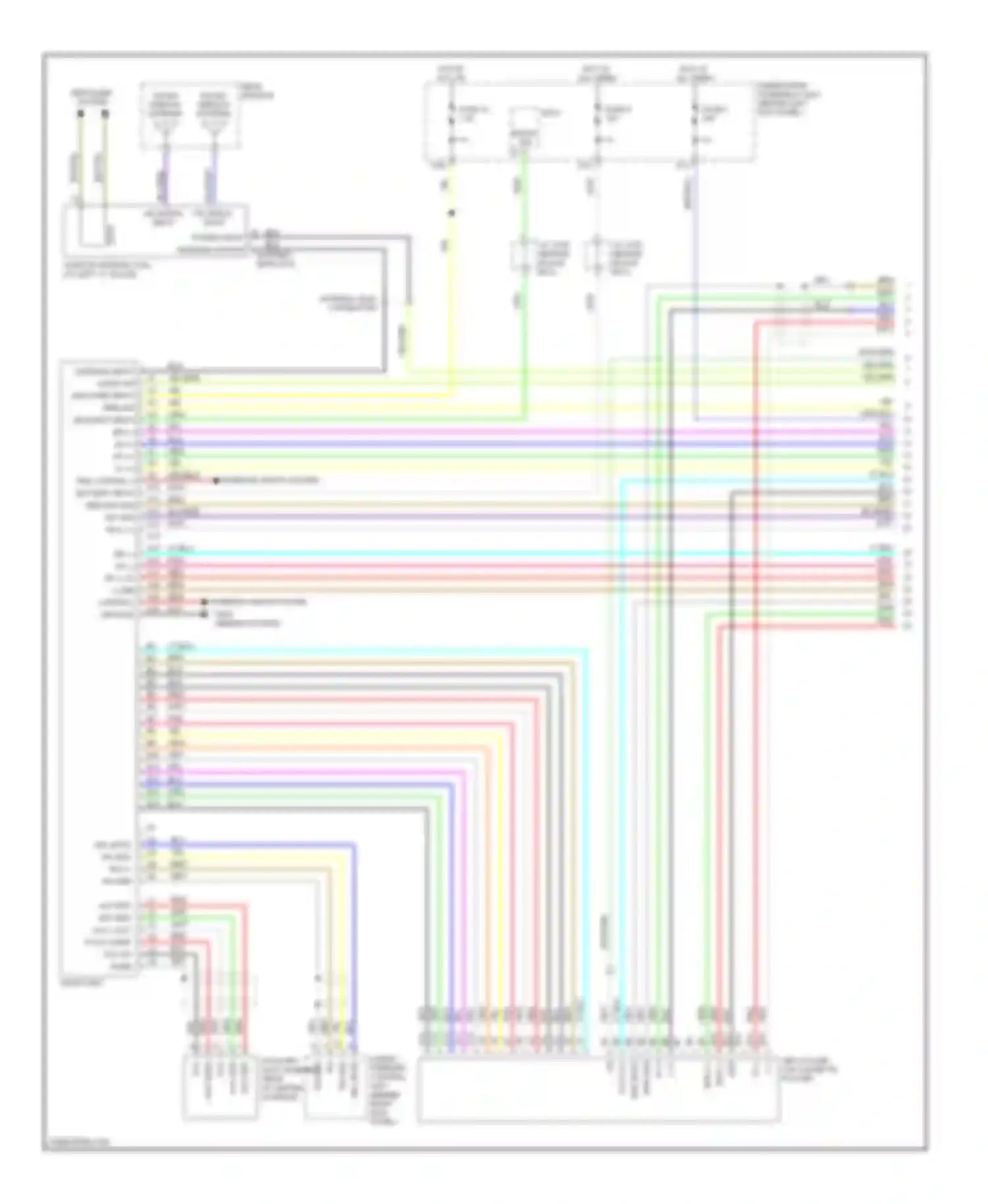 Wiring diagram fuse 5 for Acura TSX I (2003-2008) (6 of 7)