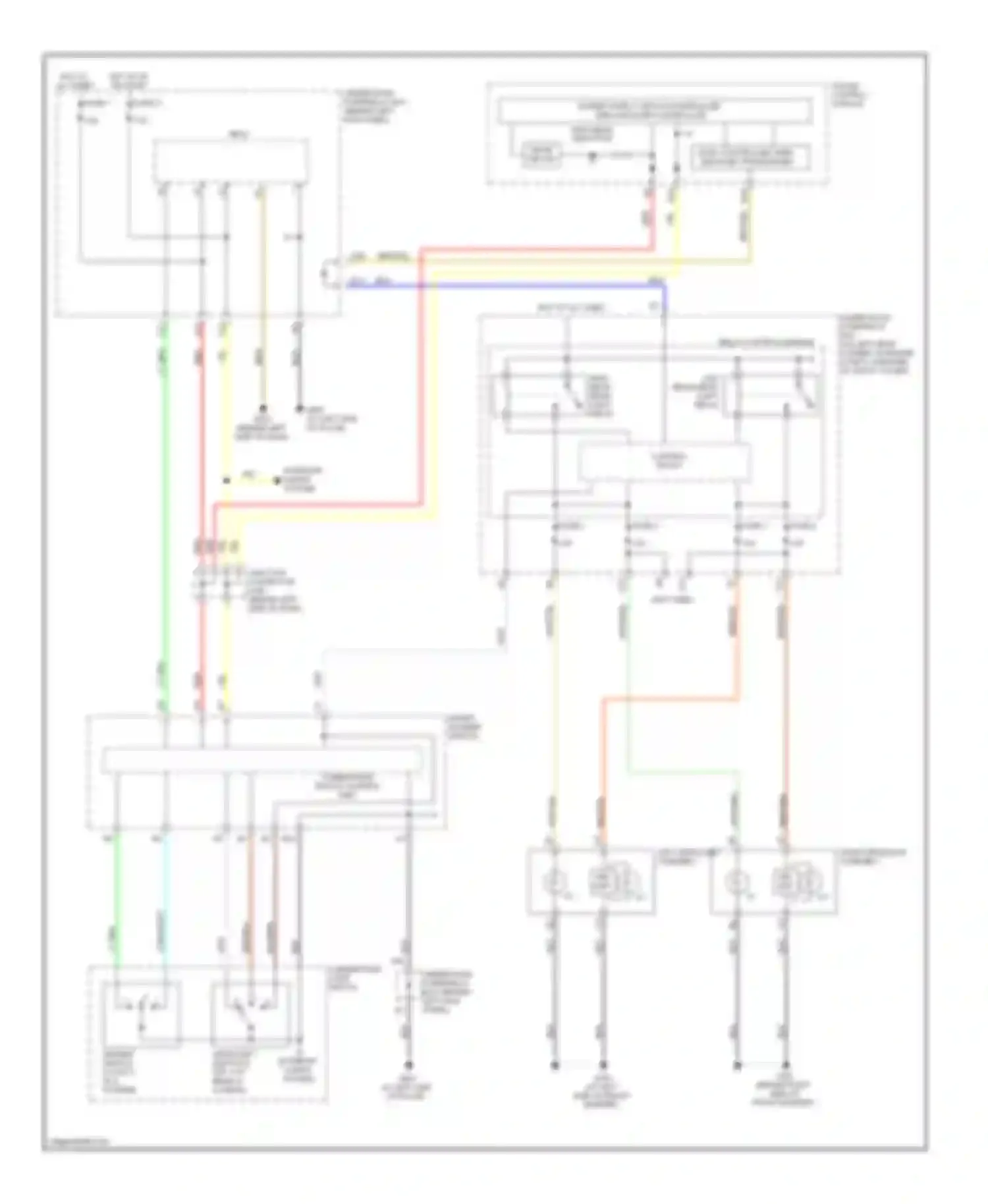 Wiring diagram fuse 6 for Acura TSX I (2003-2008) (4 of 8)