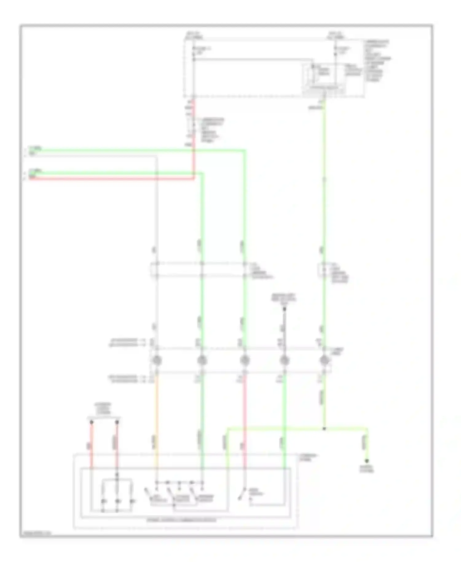 Wiring diagram lt grn/blk for Acura TSX I (2003-2008) (1 of 3)