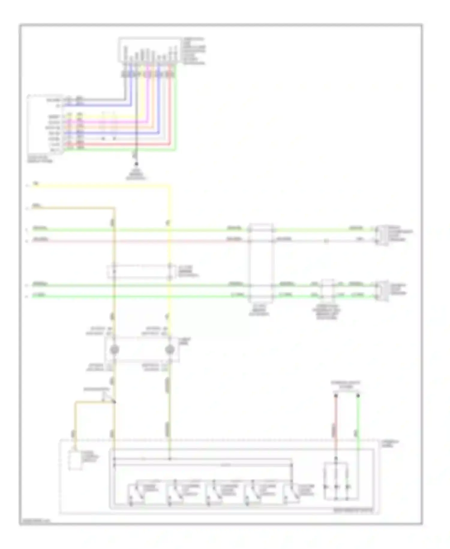 Wiring diagram red for Acura TSX I (2003-2008) (53 of 65)