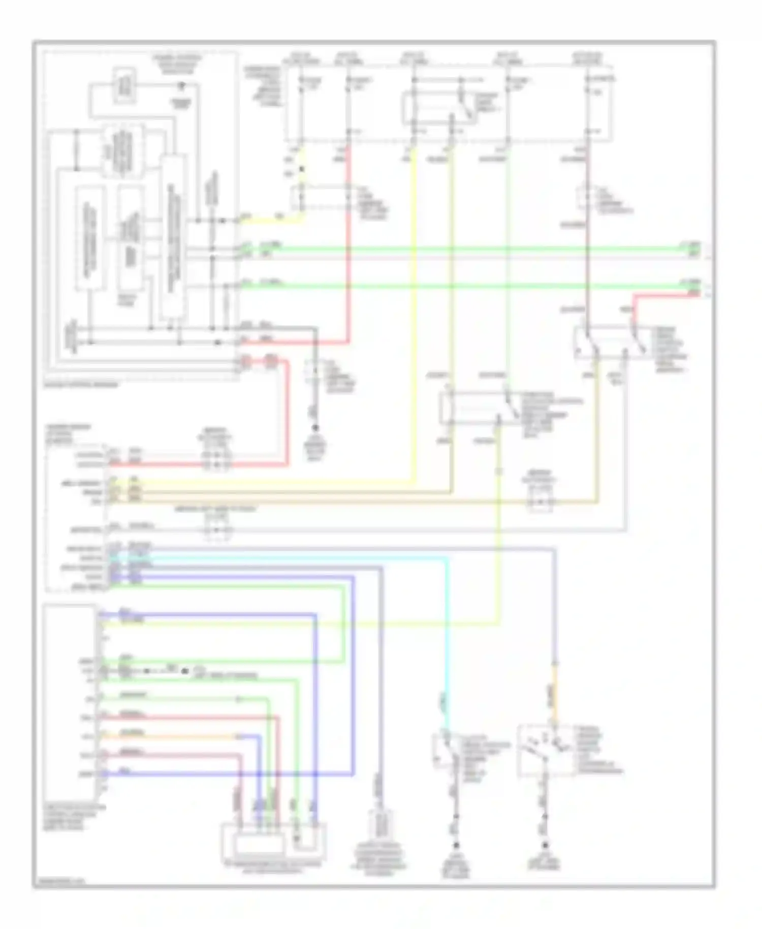 Wiring diagram red/blk for Acura TSX I (2003-2008) (4 of 31)