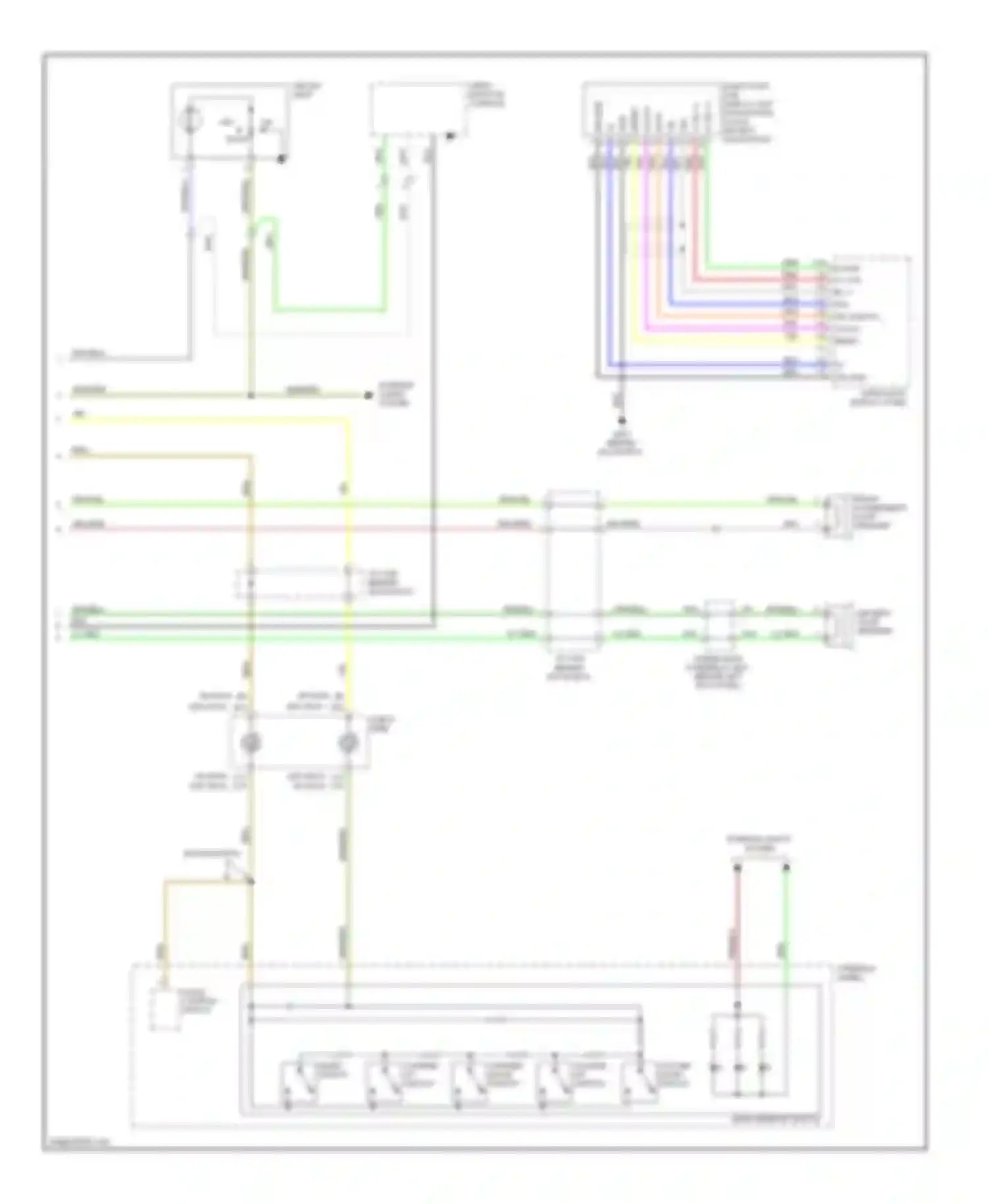 Wiring diagram sig gnd for Acura TSX I (2003-2008) (2 of 5)