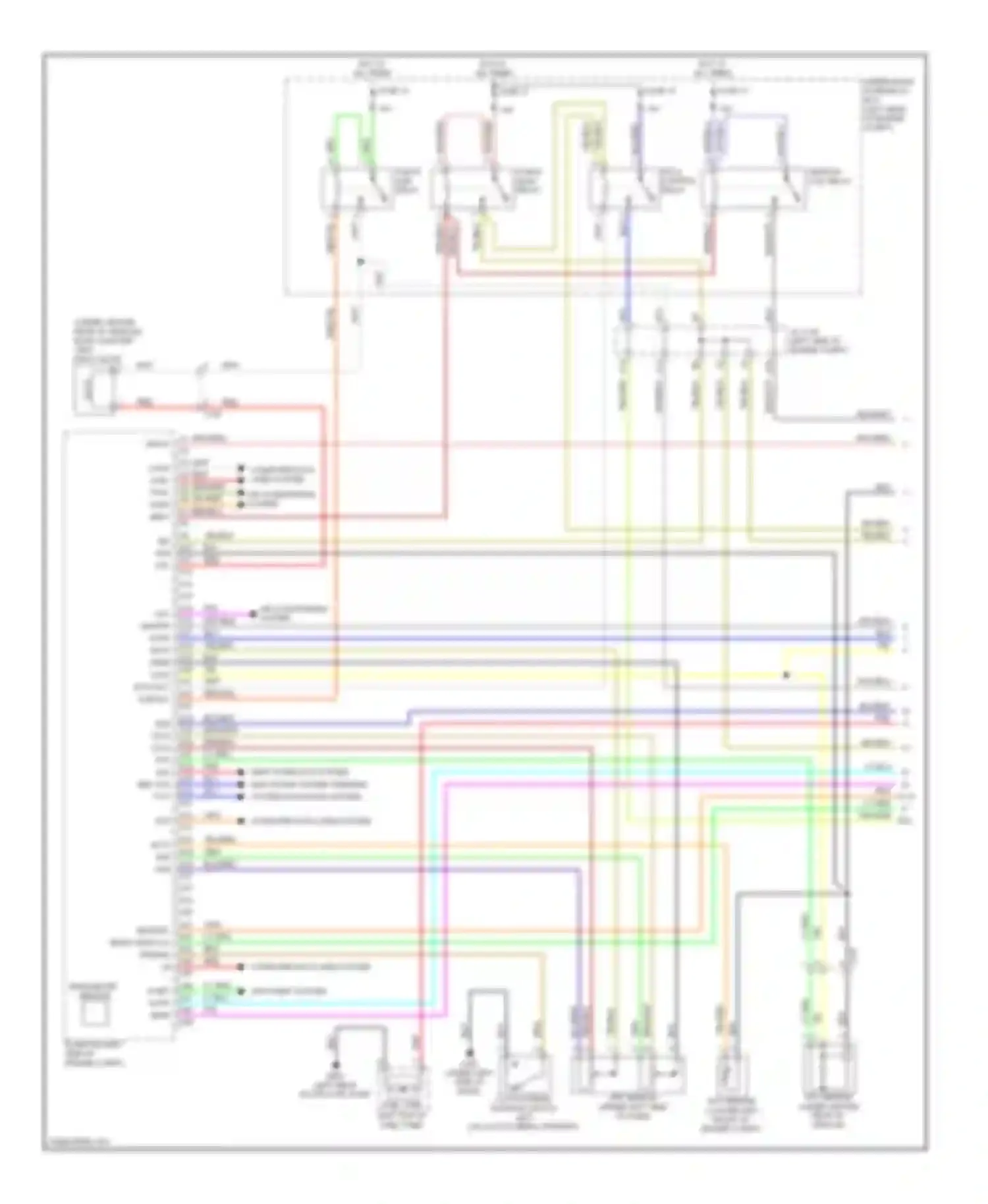 TSX Acura II (2008-2014): Wiring diagram engine performance 2.4l (1 of 6)