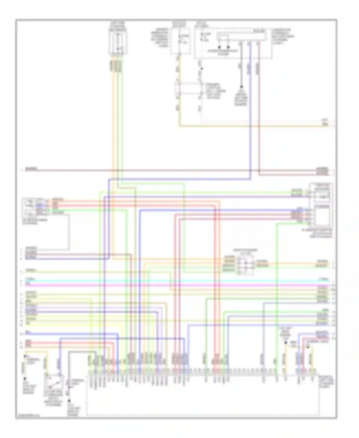 TSX Acura II (2008-2014): Wiring diagram engine performance 2.4l (3 of 6)