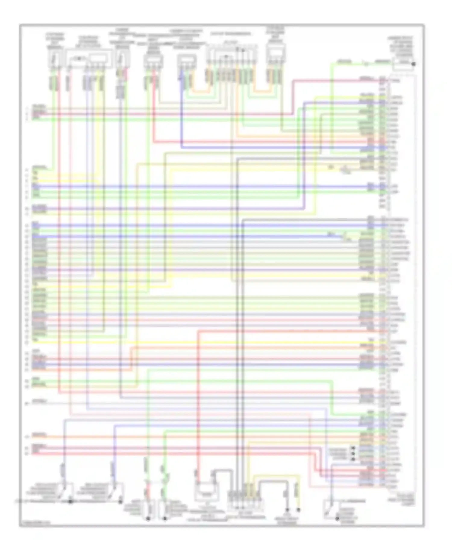 TSX Acura II (2008-2014): Wiring diagram engine performance 3.5l (6 of 6)