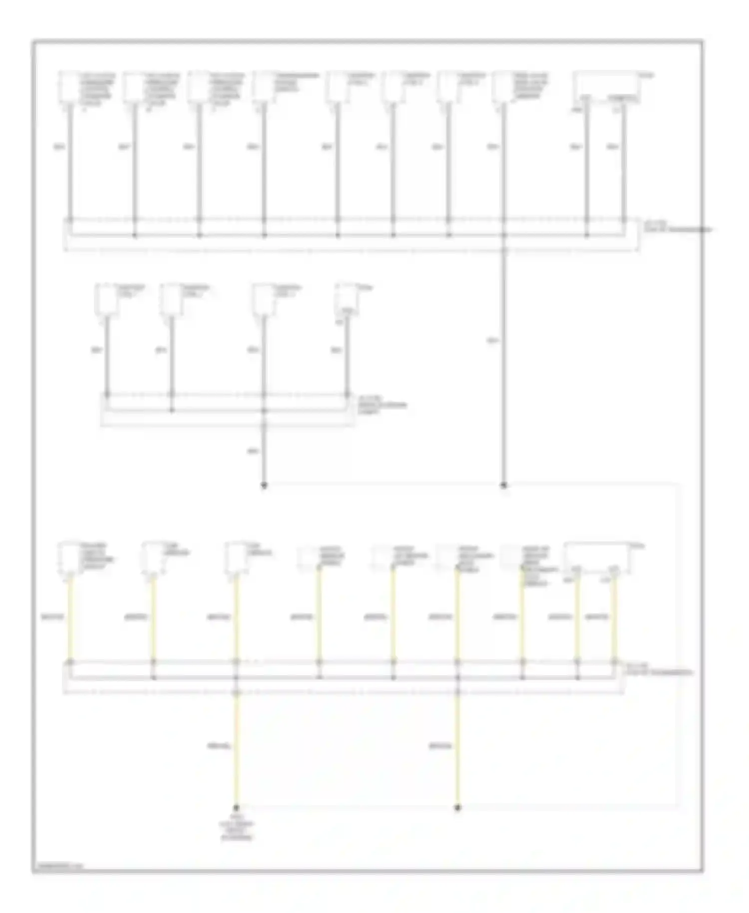 TSX Acura II (2008-2014): Ground distribution circuit (2 of 6)
