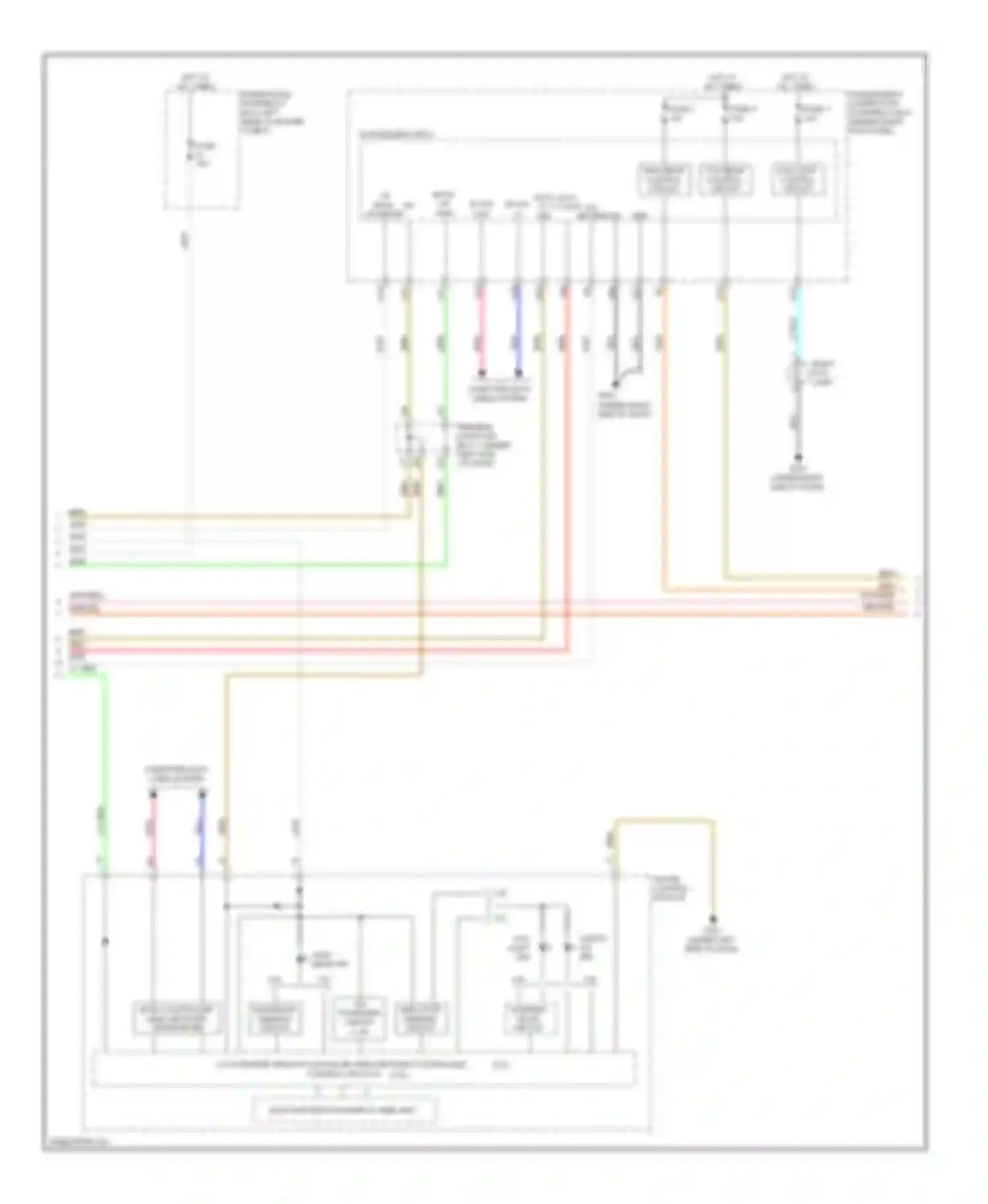 TSX Acura II (2008-2014): Headlights circuit (2 of 3)