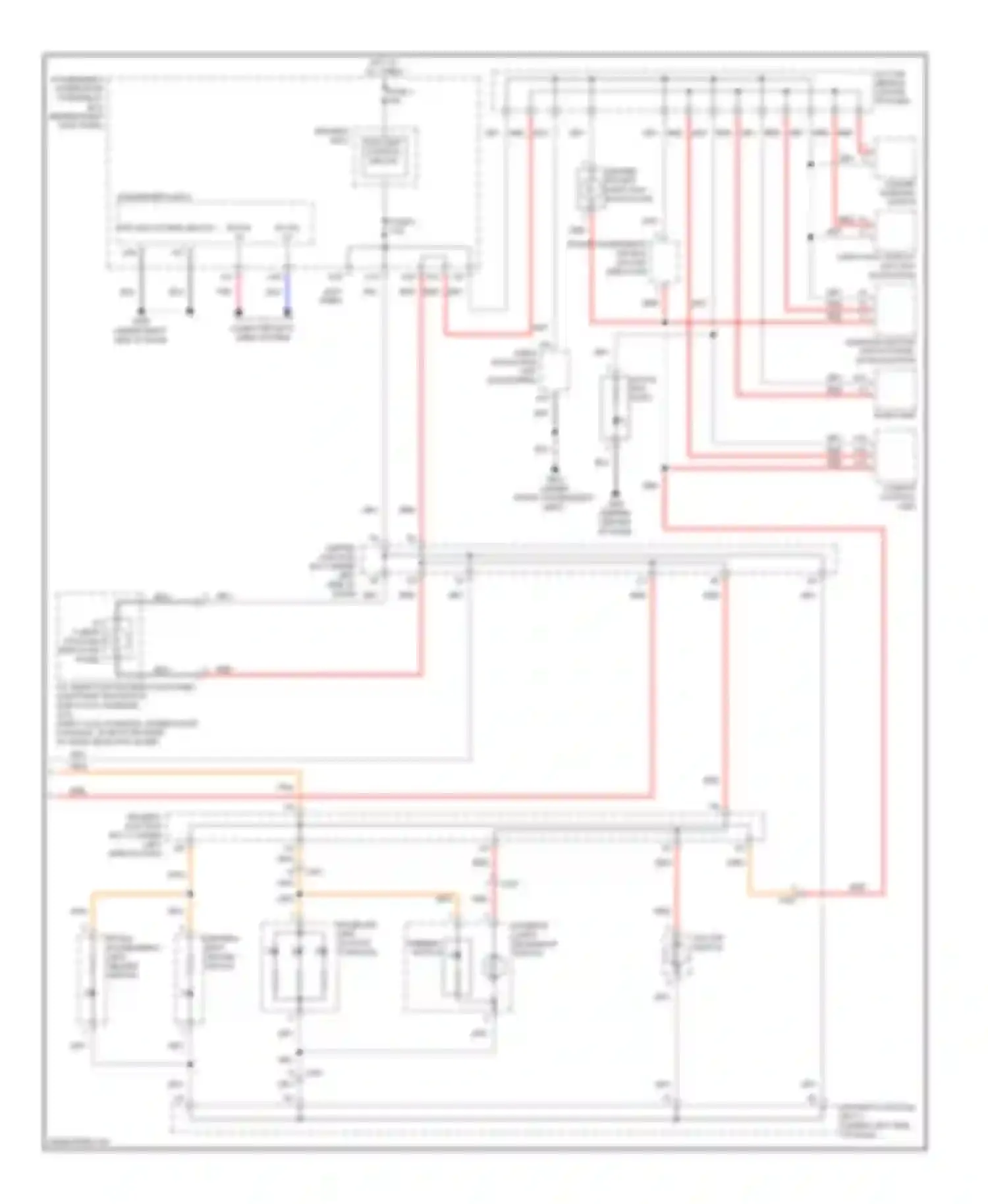 TSX Acura II (2008-2014): Instrument illumination circuit (2 of 2)