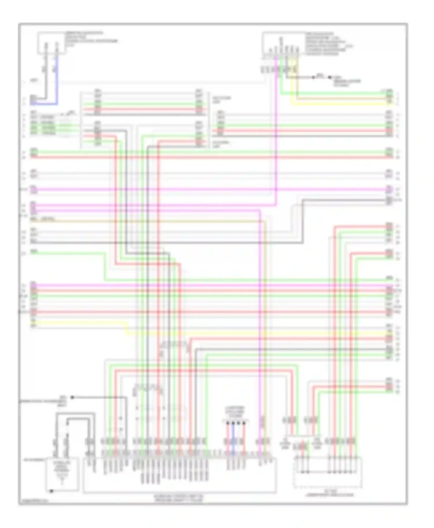 TSX Acura II (2008-2014): Navigation circuit (4 of 7)