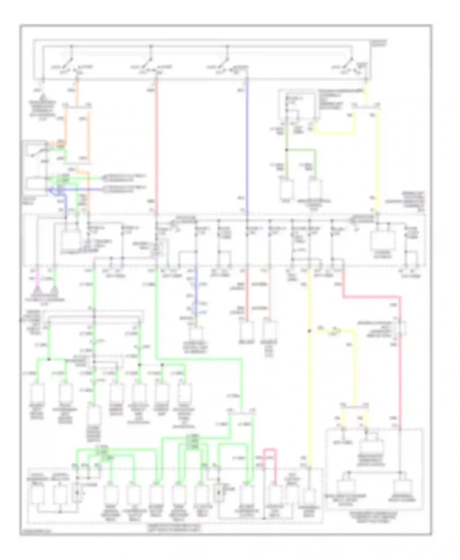 TSX Acura II (2008-2014): Power distribution circuit (5 of 6)