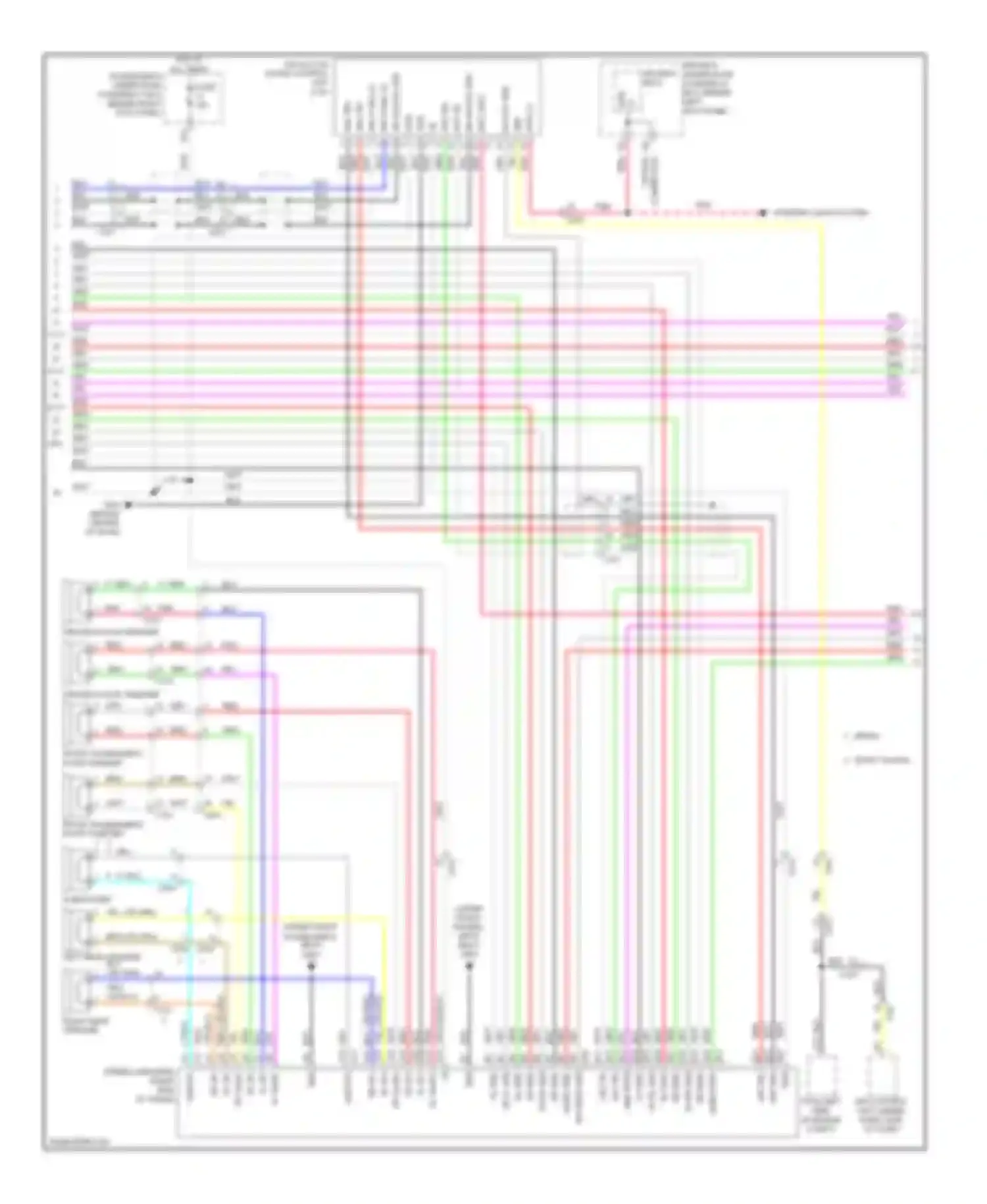 TSX Acura II (2008-2014): Radio circuit, without navigation (3 of 4)