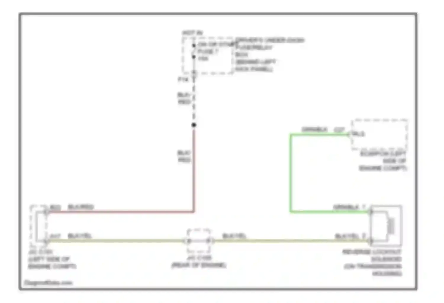 TSX Acura II (2008-2014): 2.4l, reverse lockout circuit