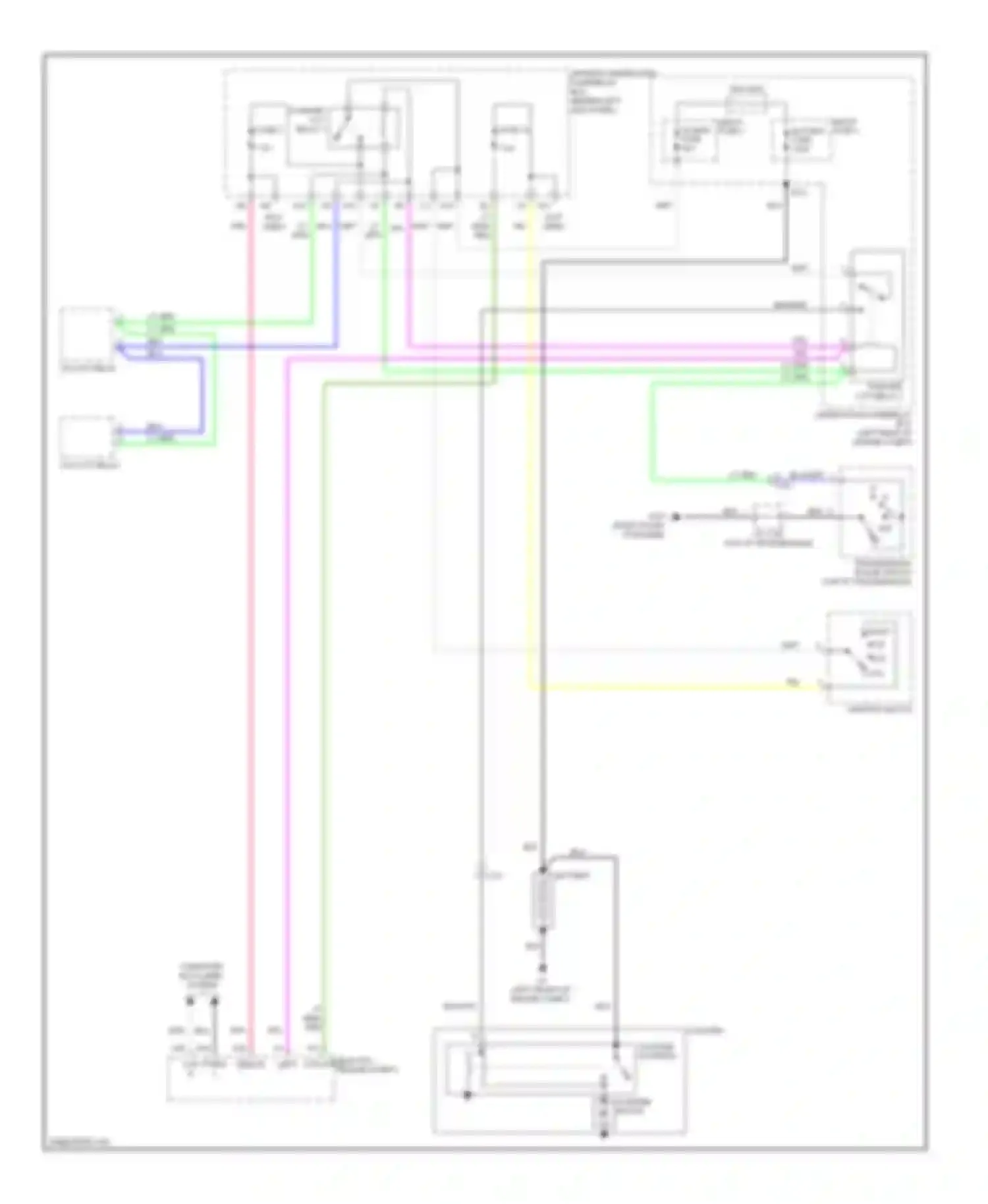 Wiring diagram blu for Acura TSX II (2008-2014) (99 of 114)