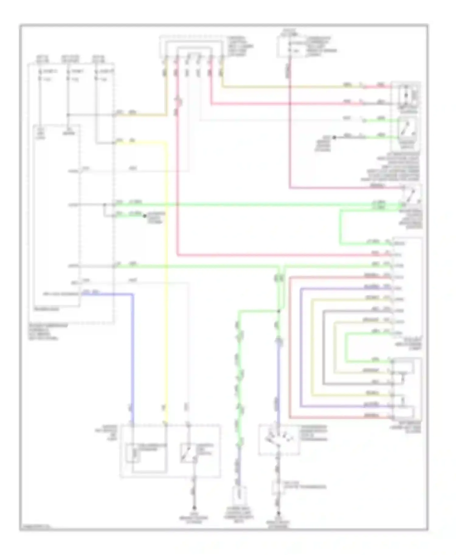 Wiring diagram blu/red for Acura TSX II (2008-2014) (22 of 24)