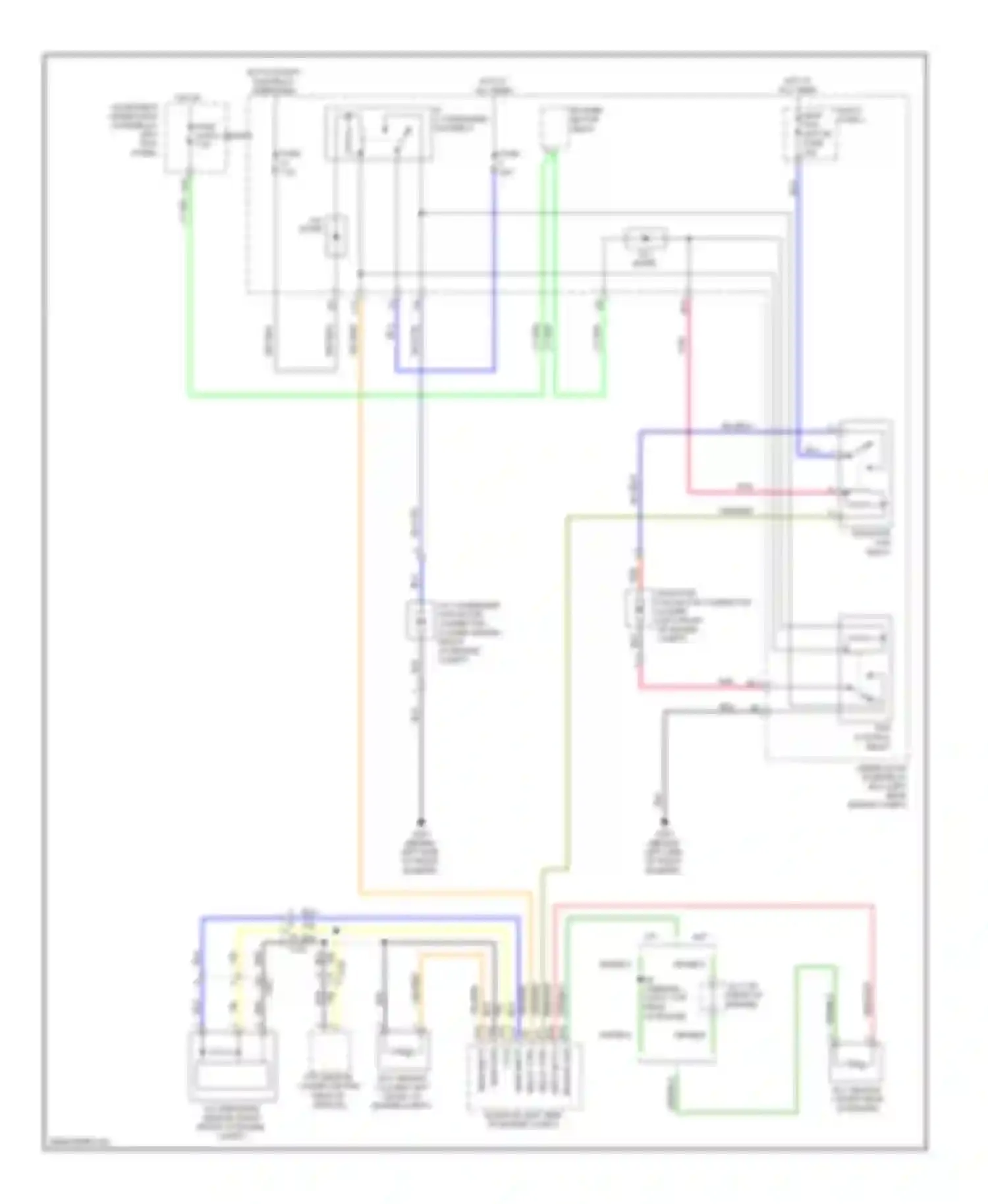 Wiring diagram blu/yel for Acura TSX II (2008-2014) (2 of 21)