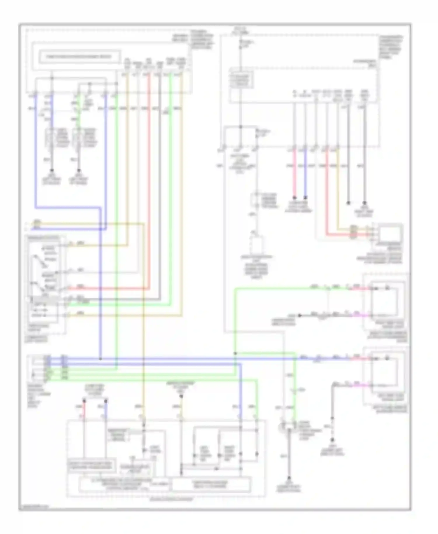 Wiring diagram body controller area network transceiver for Acura TSX II (2008-2014) (2 of 9)