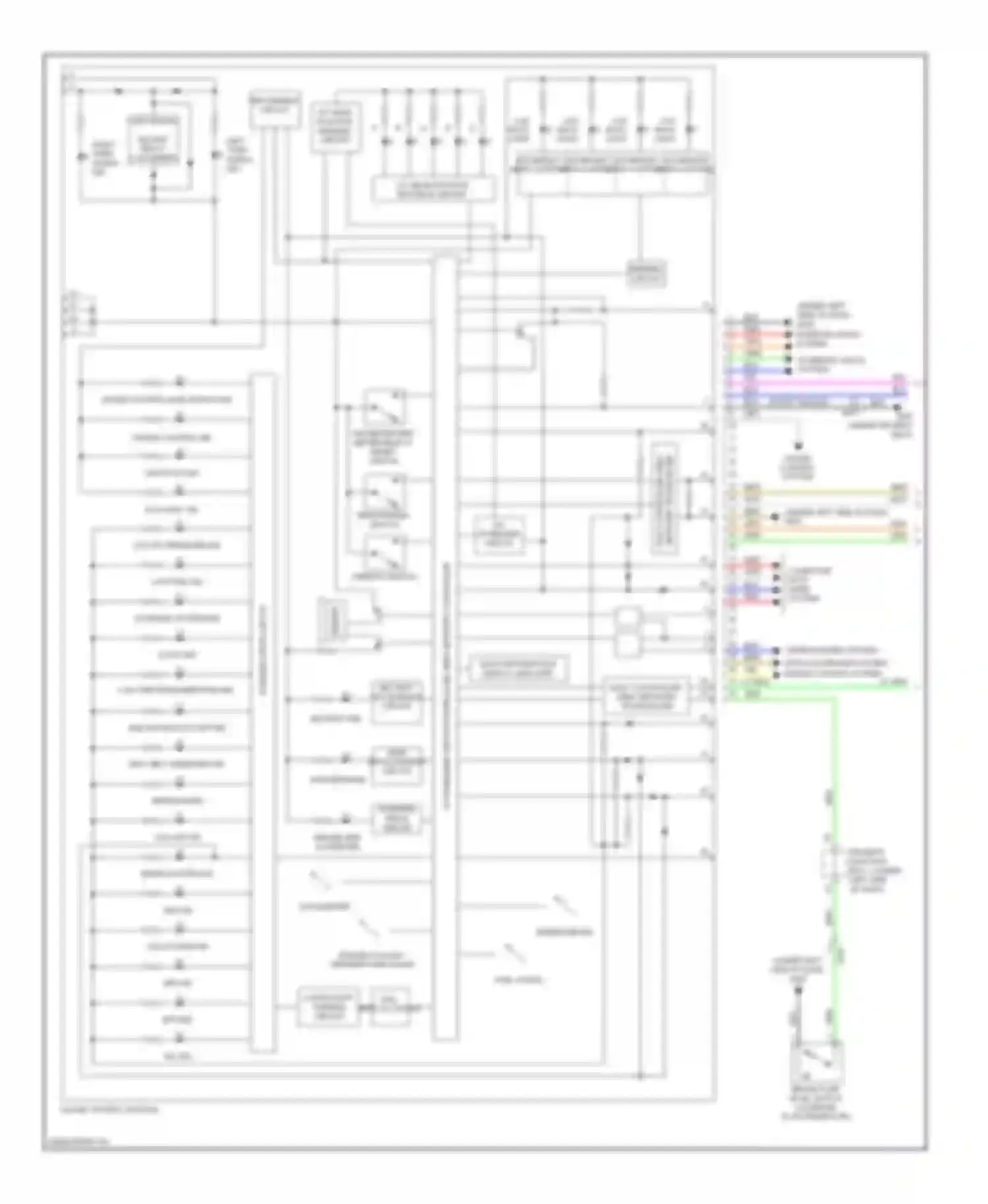 Wiring diagram body controller area network transceiver for Acura TSX II (2008-2014) (1 of 9)