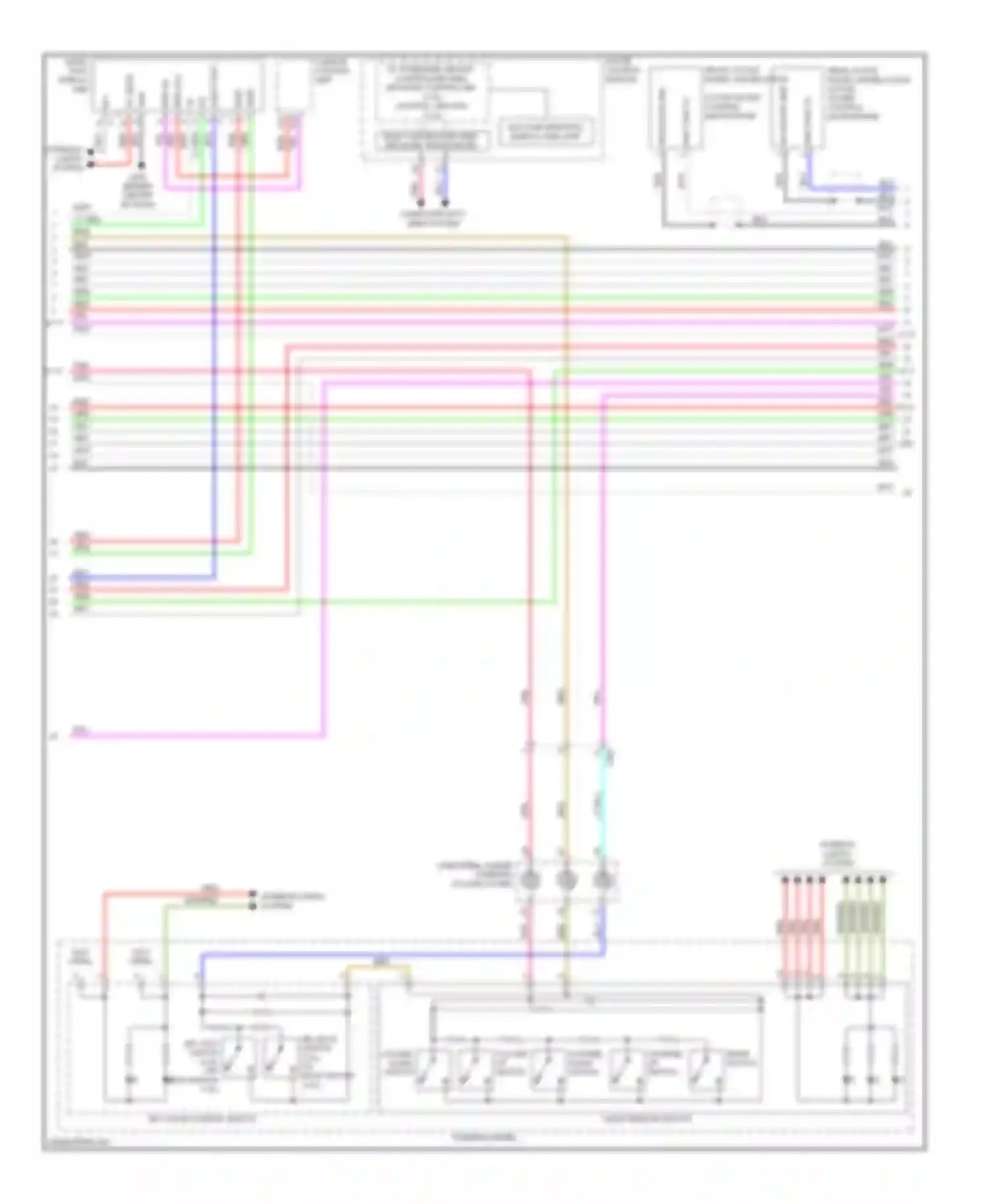 Wiring diagram computer data lines system for Acura TSX II (2008-2014) (49 of 64)