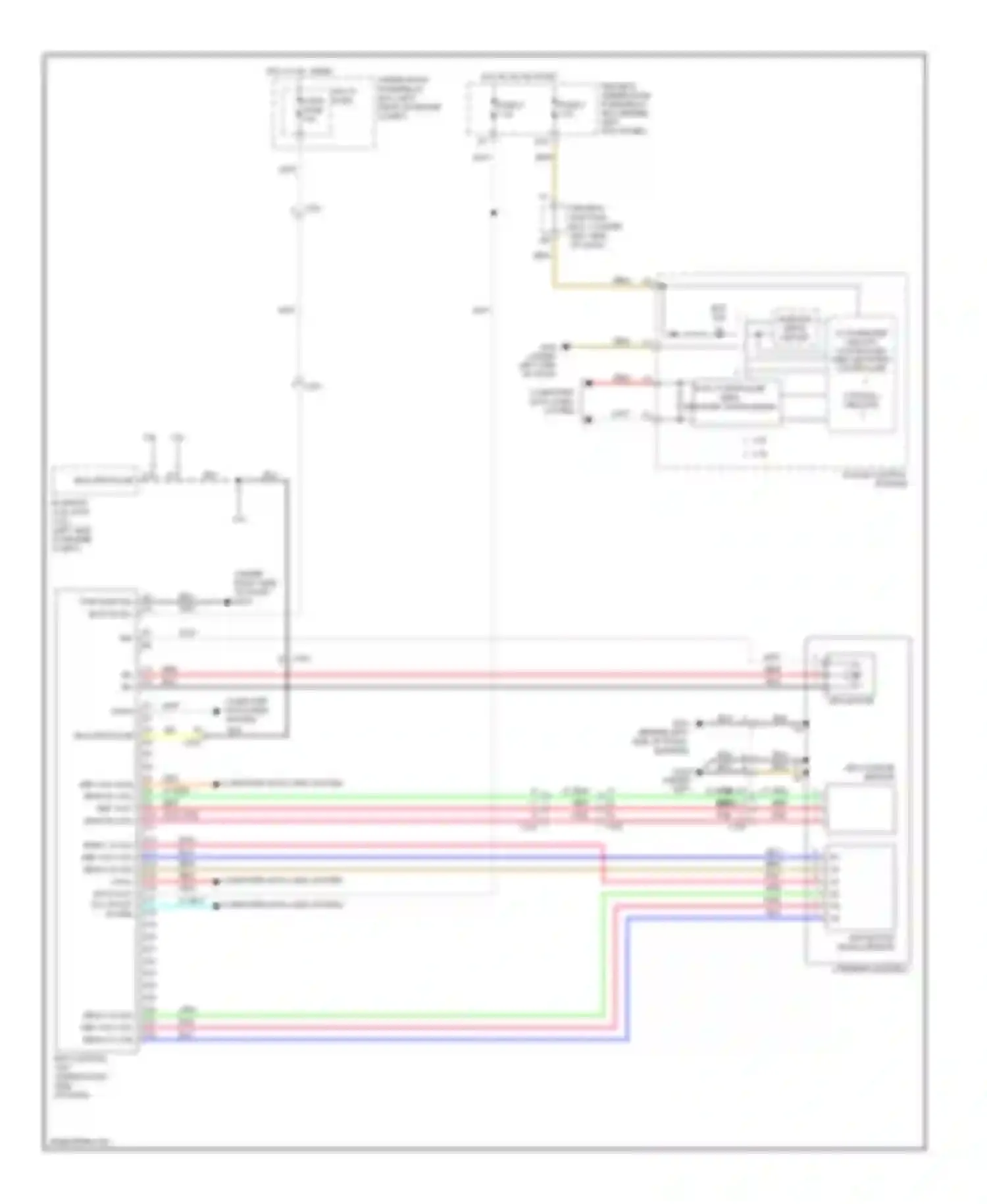 Wiring diagram control circuits for Acura TSX II (2008-2014) (6 of 9)