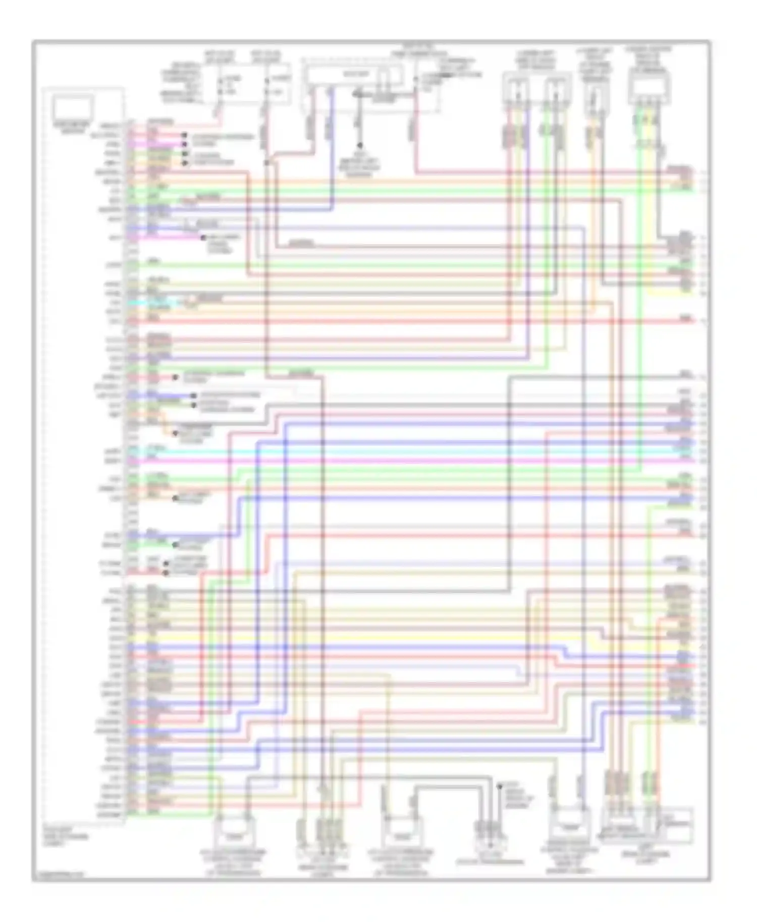 Wiring diagram fuse 7 for Acura TSX II (2008-2014) (5 of 5)