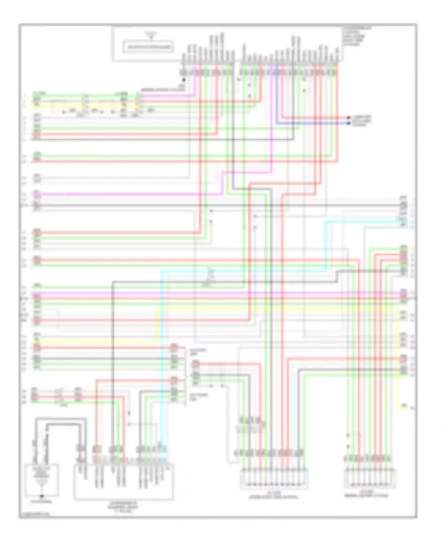 Wiring diagram ga-bus sh for Acura TSX II (2008-2014) (2 of 7)