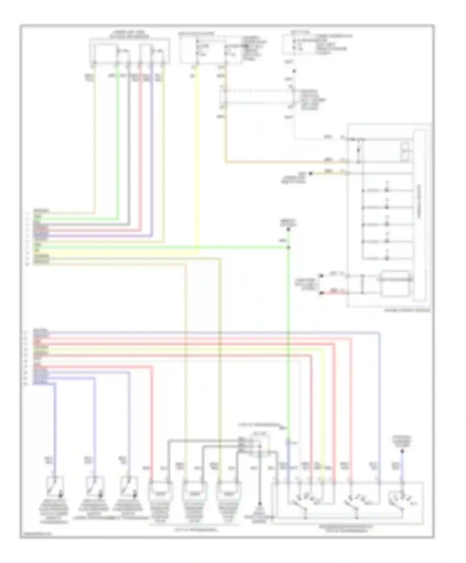 Wiring diagram gauge control module for Acura TSX II (2008-2014) (24 of 30)