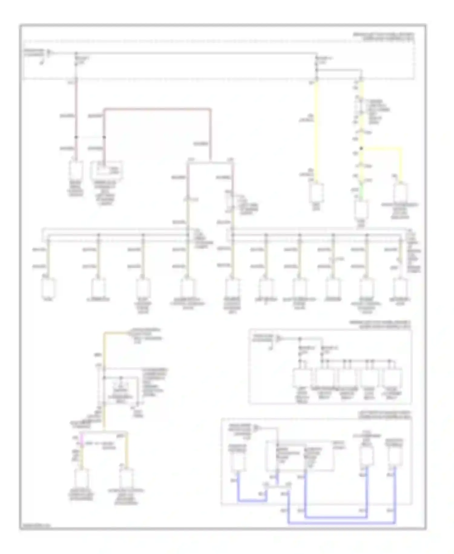 Wiring diagram meter passenger's micu for Acura TSX II (2008-2014) (1 of 1)