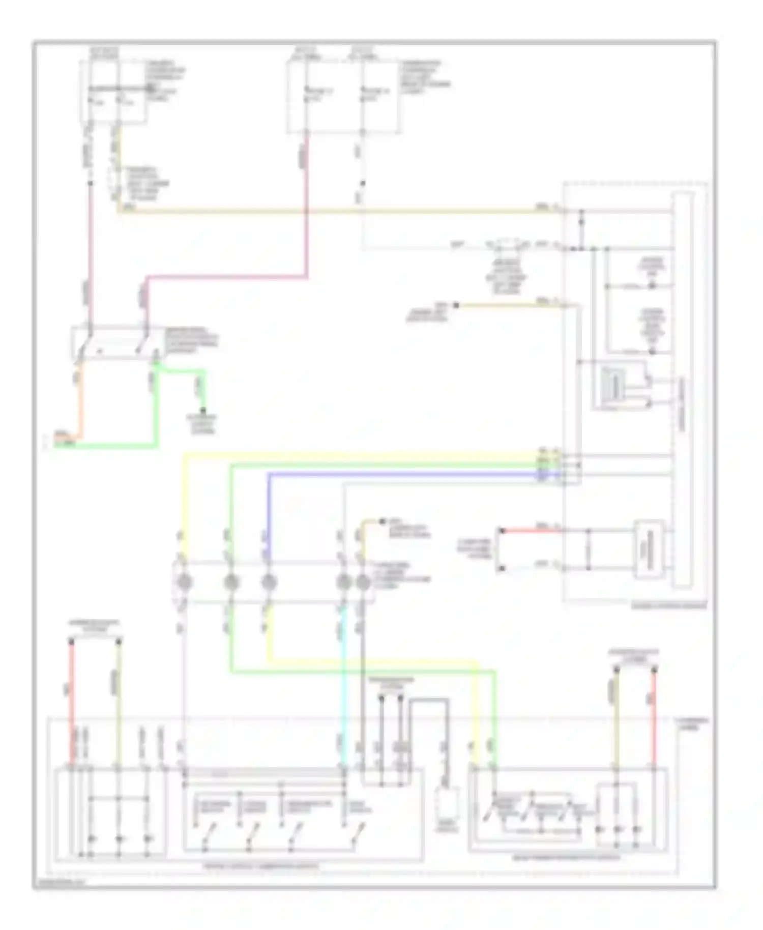 Wiring diagram next switch for Acura TSX II (2008-2014) (2 of 3)