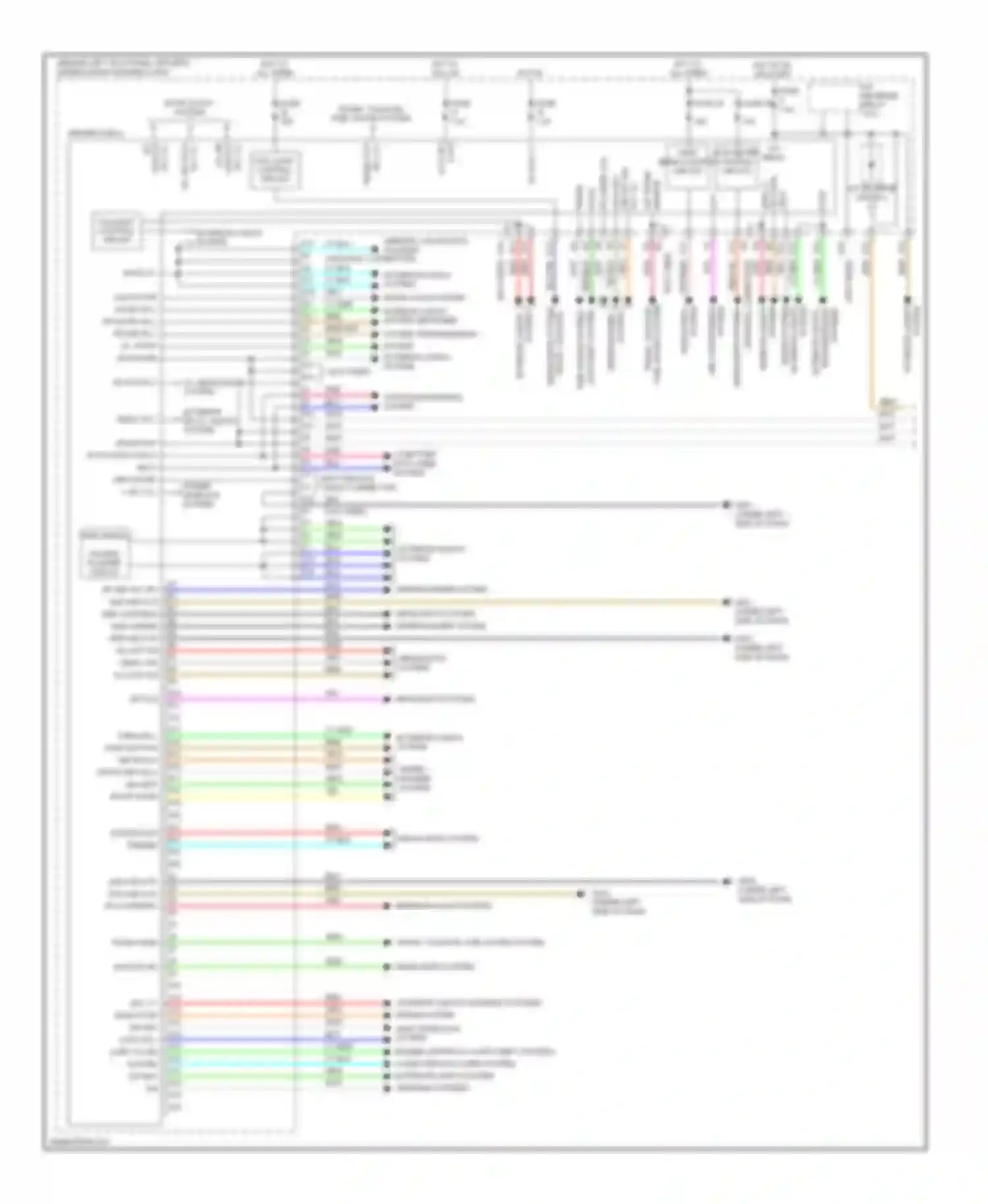 Wiring diagram rly cl- for Acura TSX II (2008-2014) (1 of 1)
