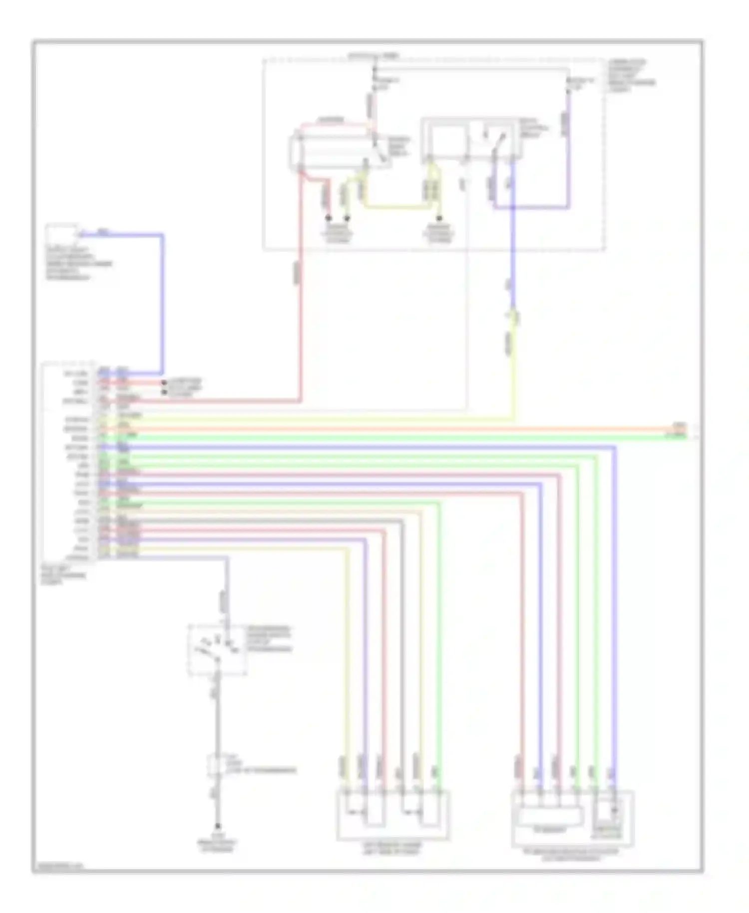 Wiring diagram throttle actuator for Acura TSX II (2008-2014) (2 of 3)