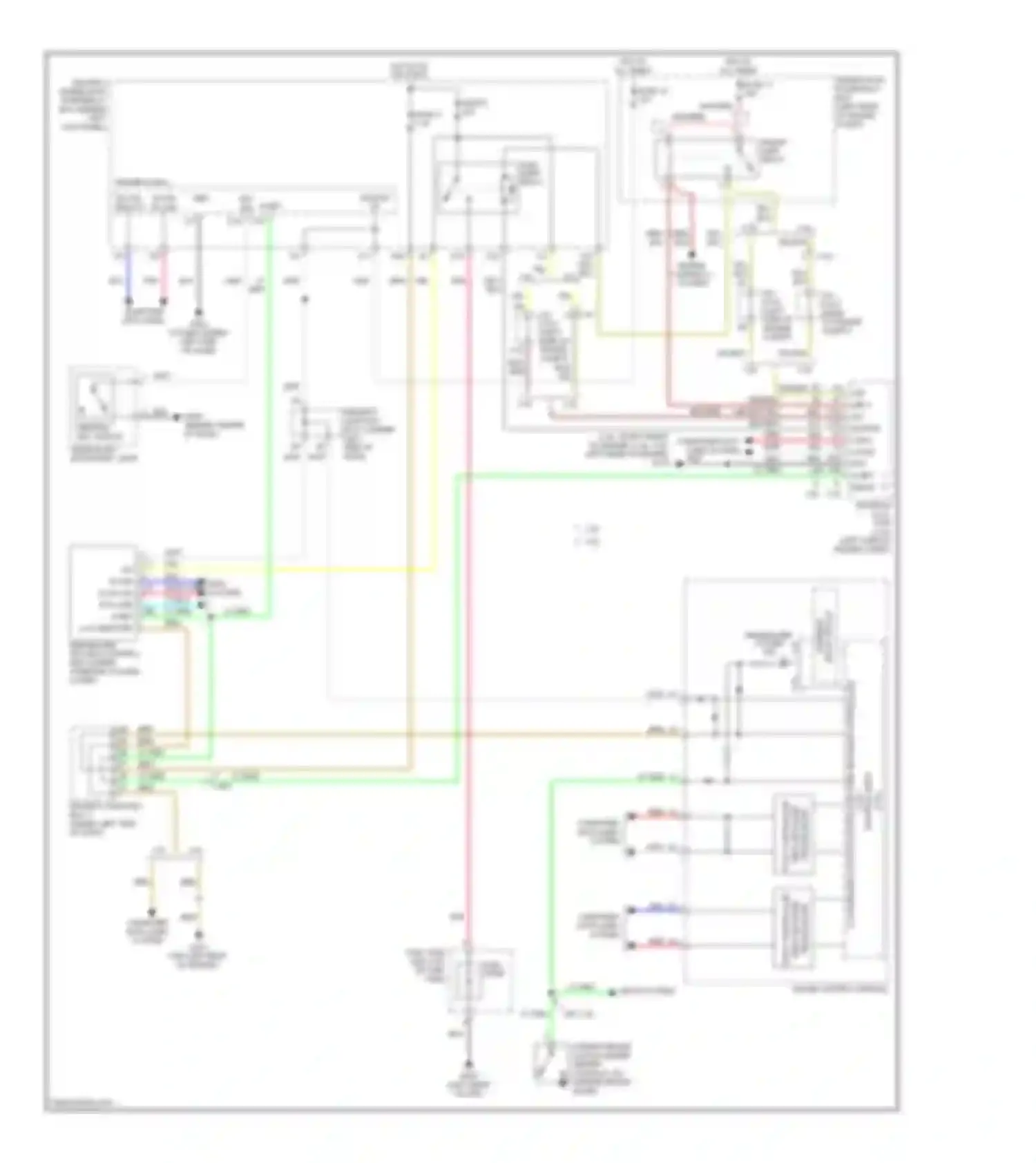 Wiring diagram transceiver area network for Acura TSX II (2008-2014) (1 of 1)