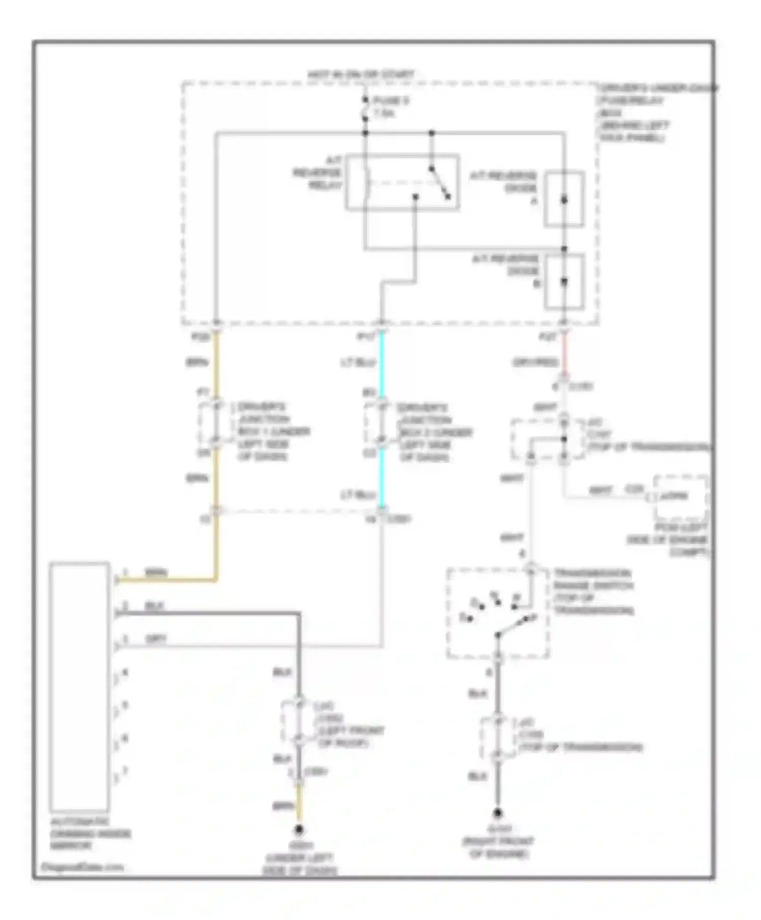 Wiring diagram wht for Acura TSX II (2008-2014) (96 of 107)
