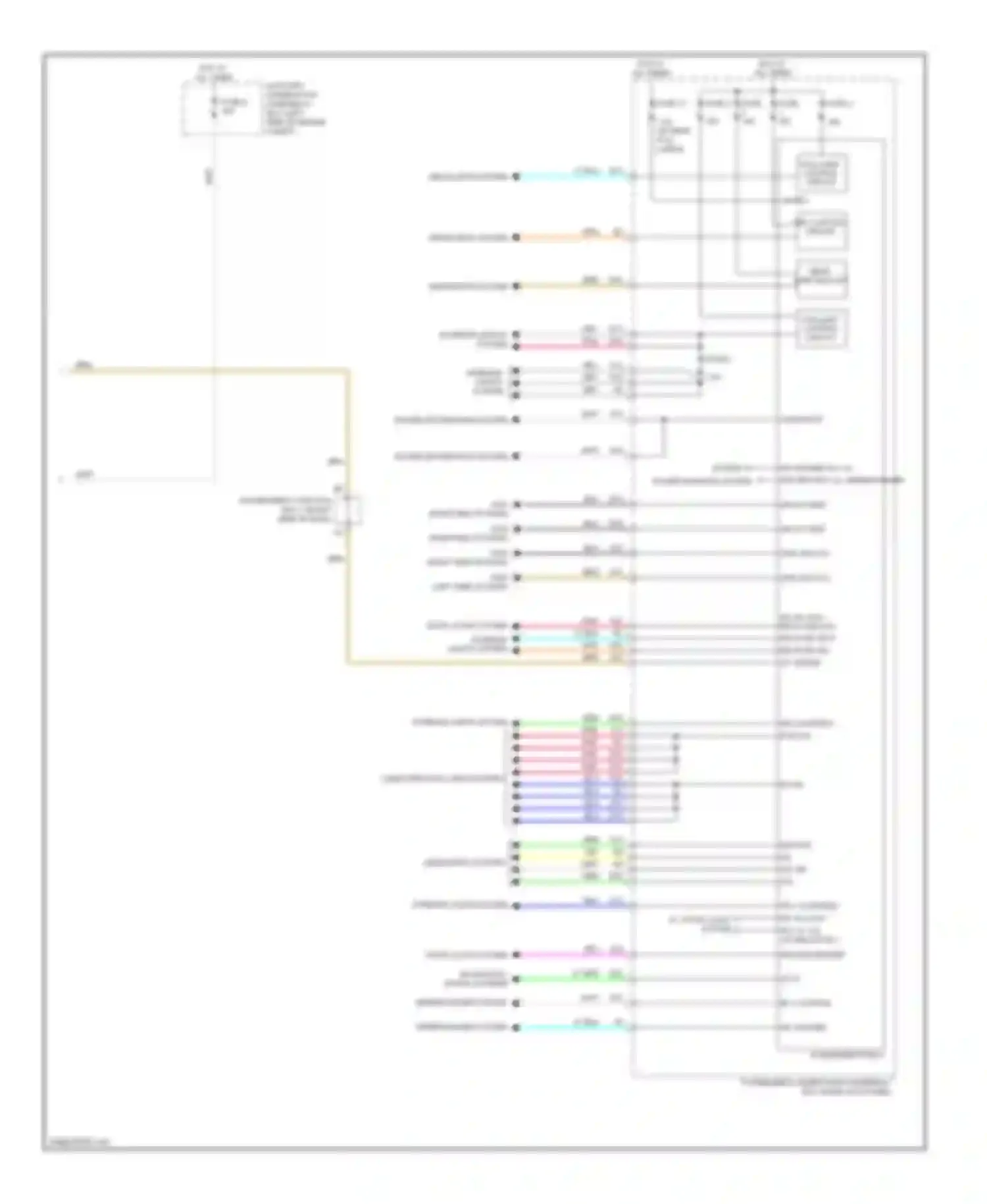 ZDX Acura I (2009-2013): Body control modules circuit (2 of 2)