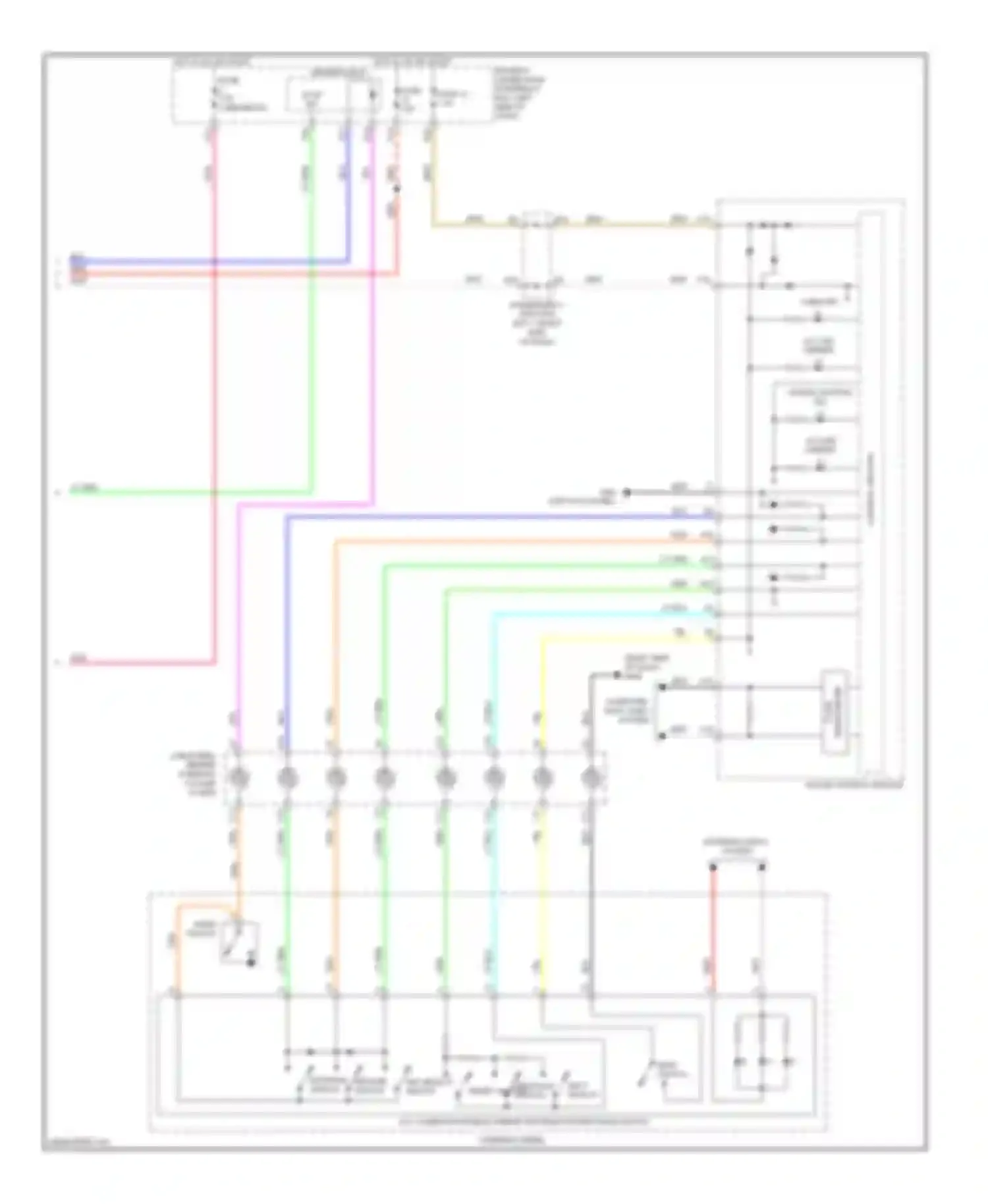 ZDX Acura I (2009-2013): Adaptive cruise control circuit (3 of 3)