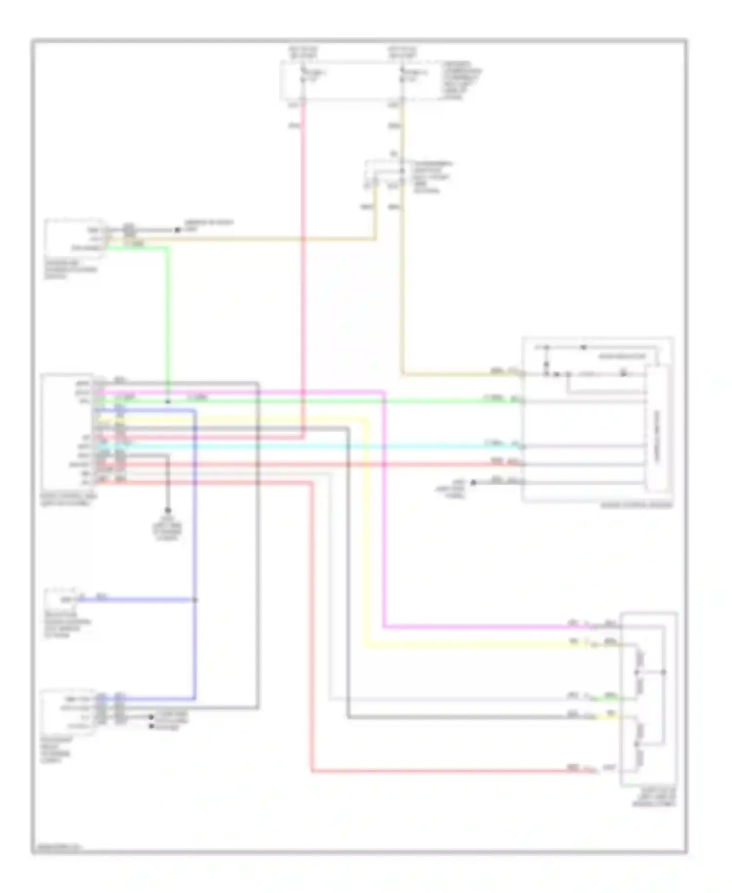 ZDX Acura I (2009-2013): Electronic power steering circuit