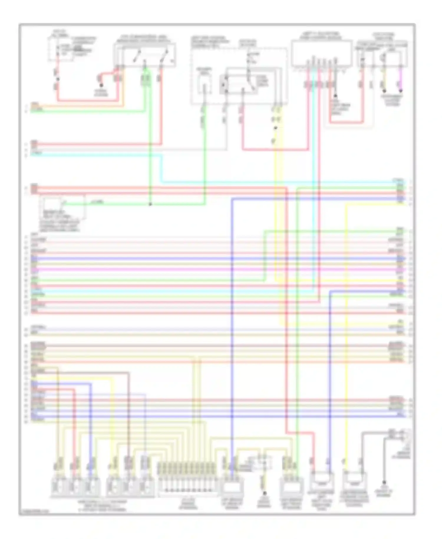 ZDX Acura I (2009-2013): Wiring diagram engine performance 3.7l (2 of 6)