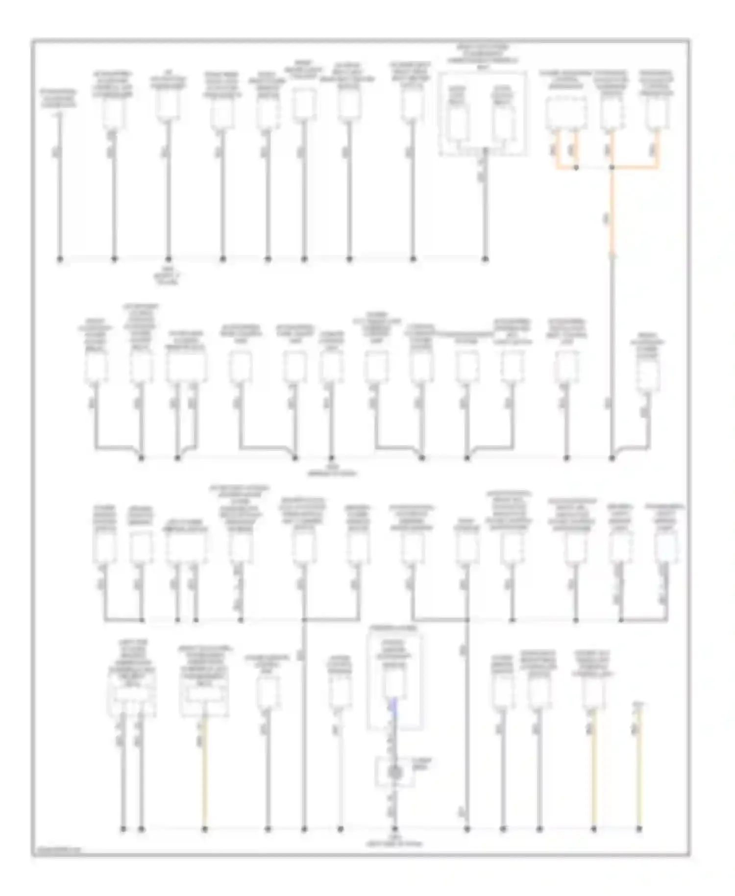 ZDX Acura I (2009-2013): Ground distribution circuit (5 of 5)