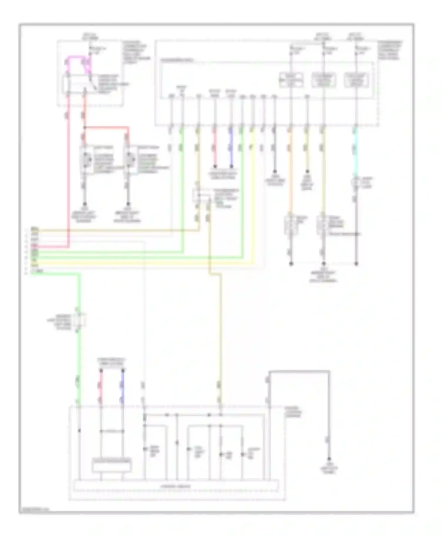 ZDX Acura I (2009-2013): Headlights circuit (2 of 2)