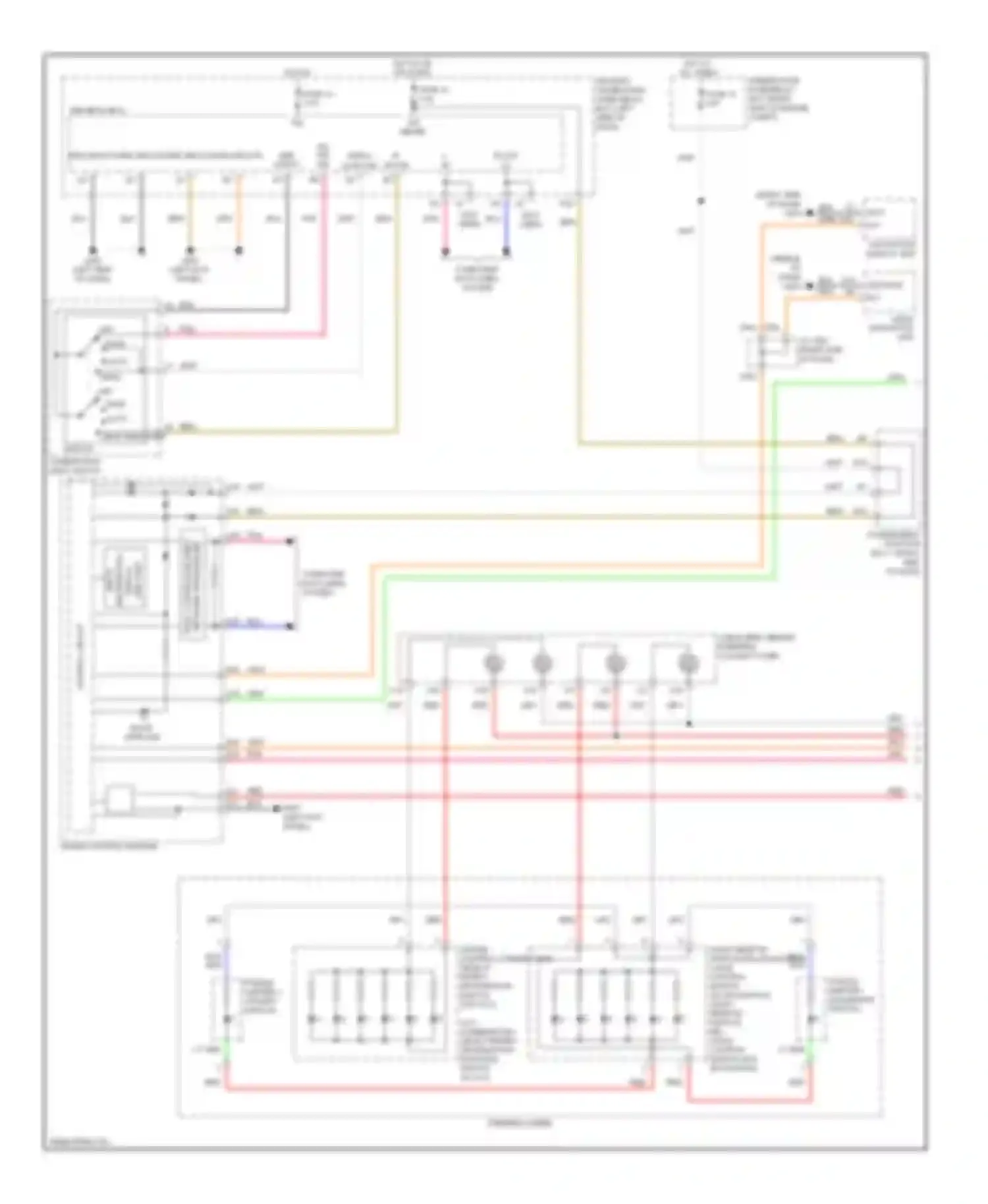 ZDX Acura I (2009-2013): Instrument illumination circuit (1 of 3)
