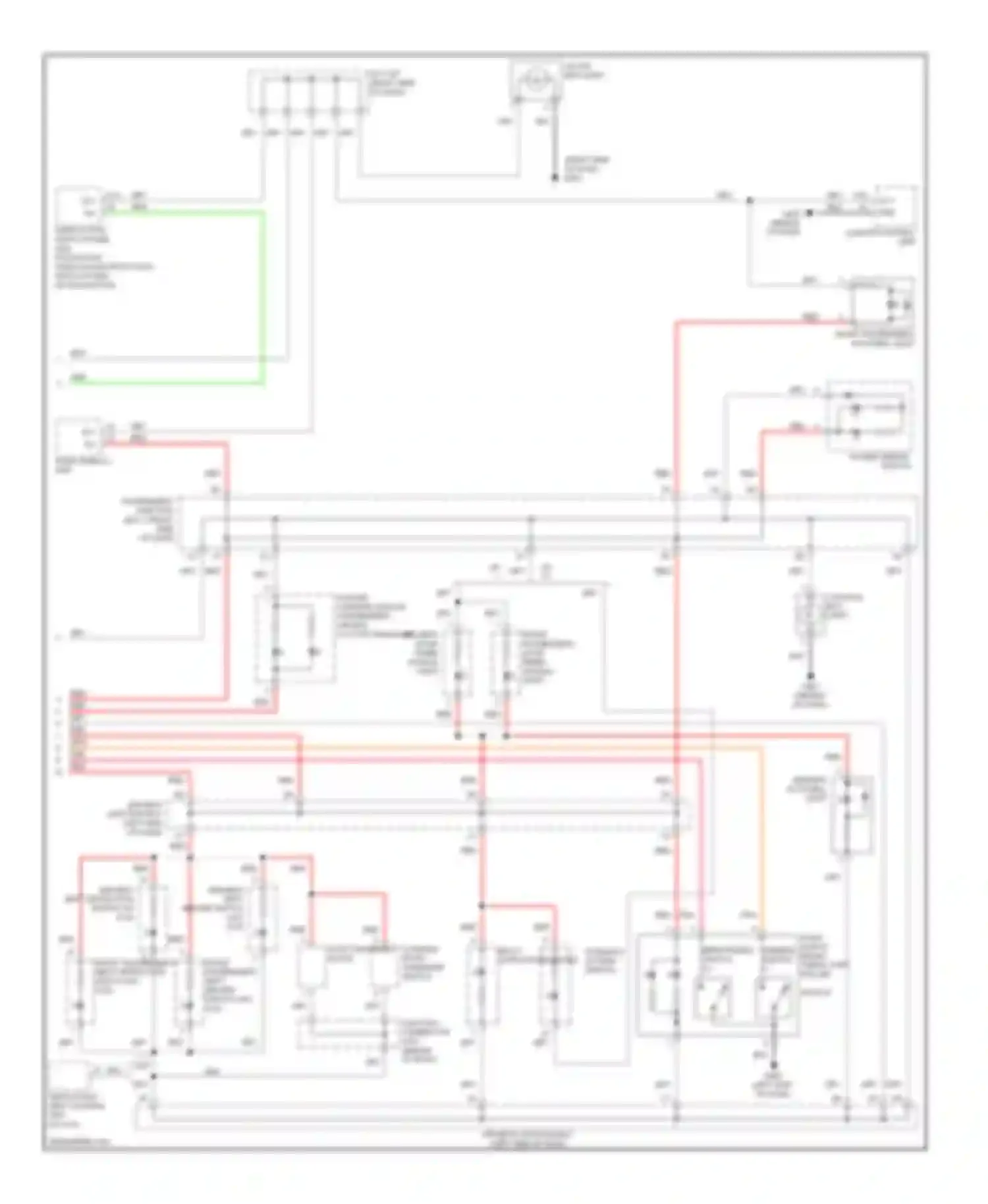 ZDX Acura I (2009-2013): Instrument illumination circuit (3 of 3)